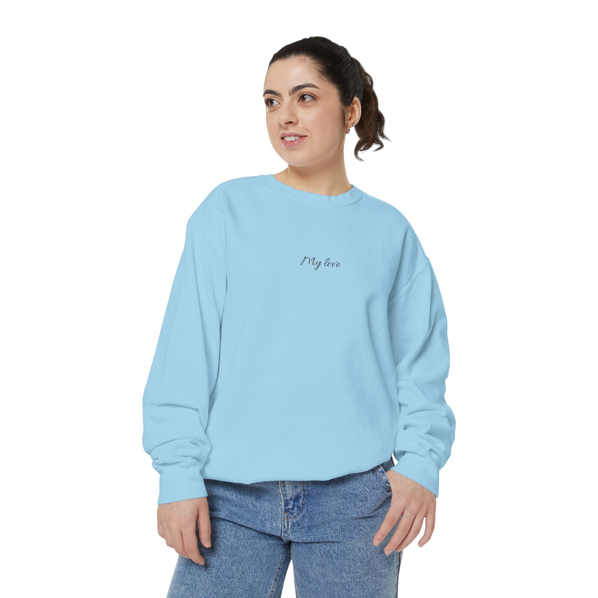 Personalized Embroidery Garment-Dyed Sweatshirt, Soft Fabrics, Trendy, Comfort Wear, Weekends Apparel, Cozy, Birthdays Gift for Her/Him product thumbnail image Personalized Embroidery Garment-Dyed Sweatshirt, Soft Fabrics, Trendy, Comfort Wear, Weekends Apparel, Cozy, Birthdays Gift for Her/Him product thumbnail image