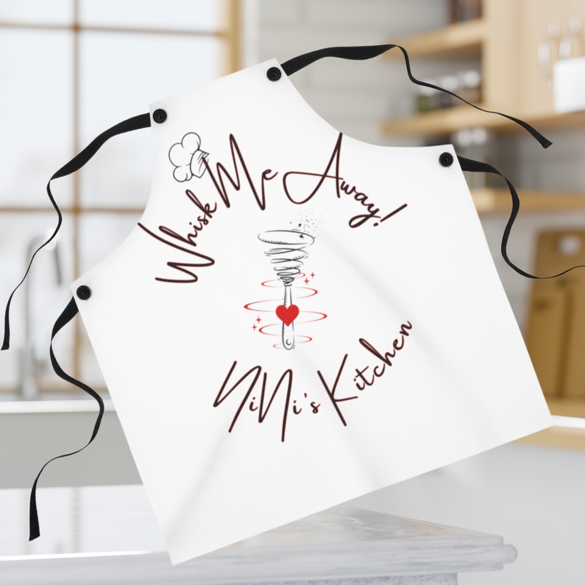 Chef Apron - Whisk Me Away Apron - Fun Cooking Gift for Food Lovers
