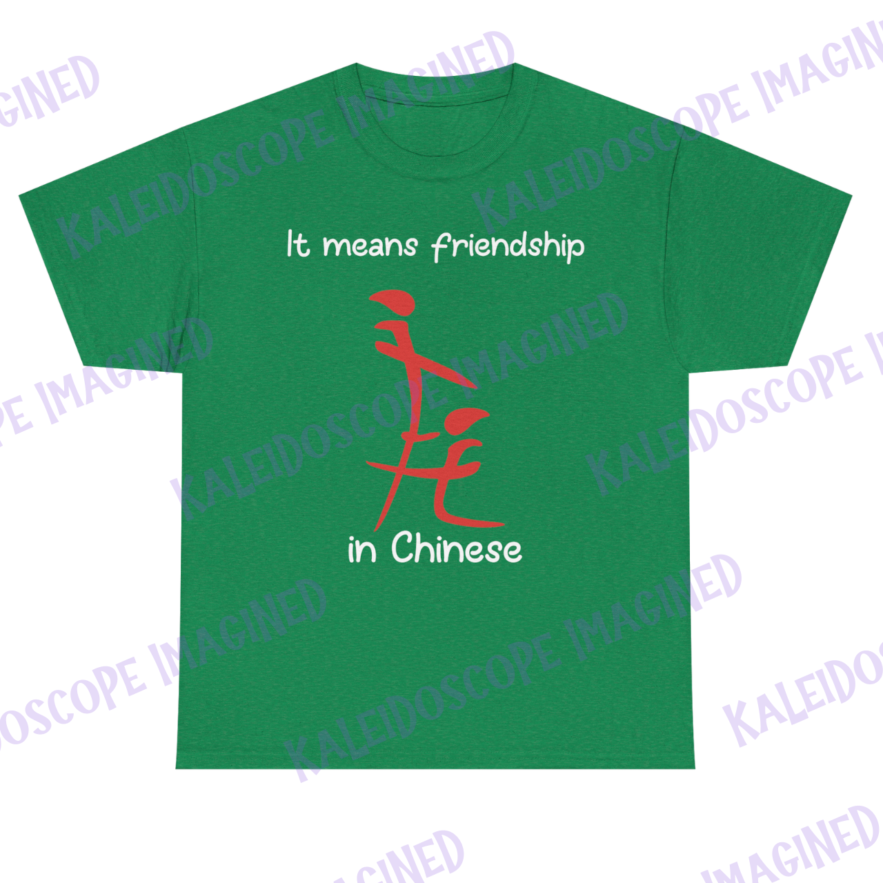 It means friendship in Chinese - adult humor
