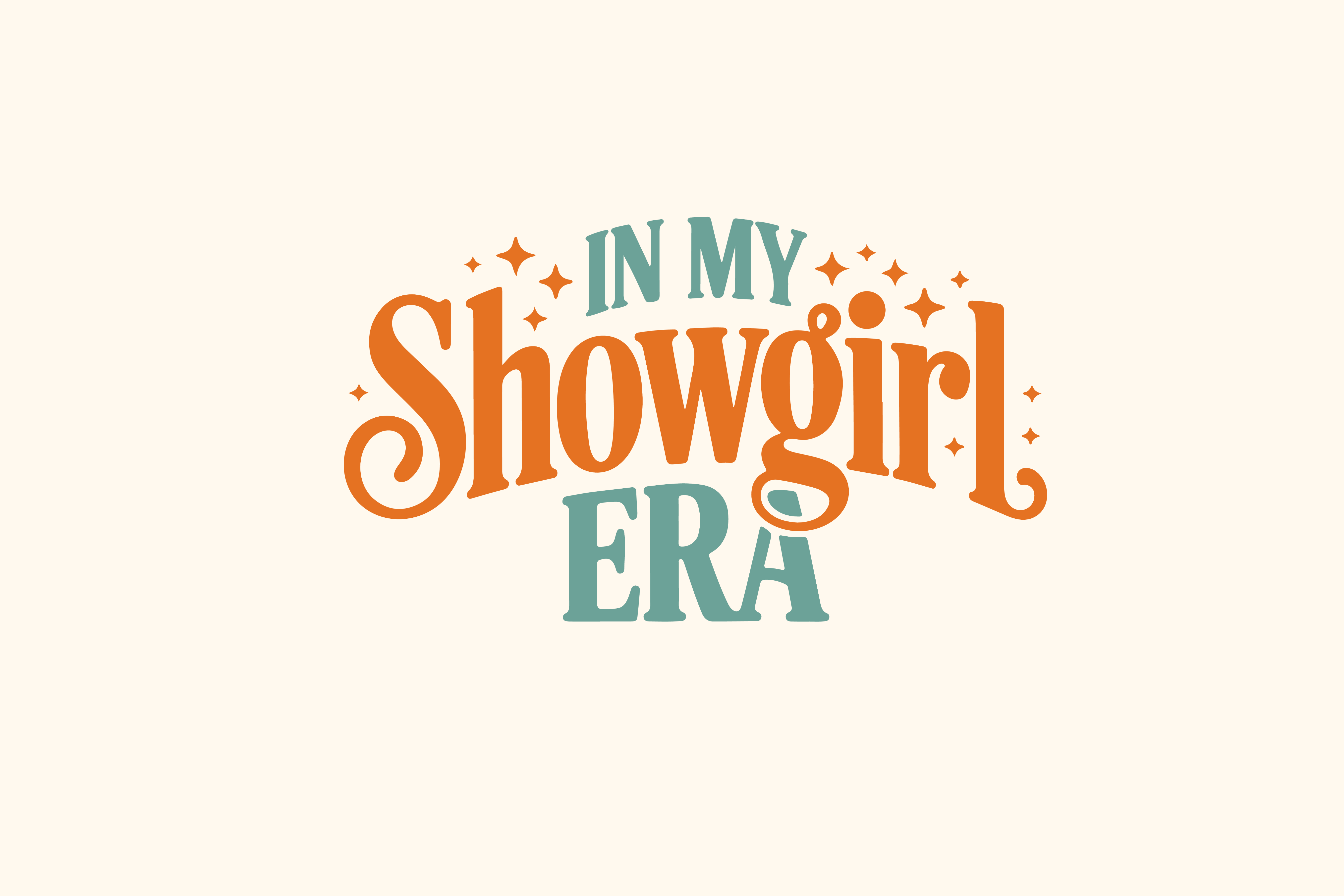 IN MY SHOWGIRL ERA -  Household Mat - 18x30 in  (NOT PERSONALIZED)