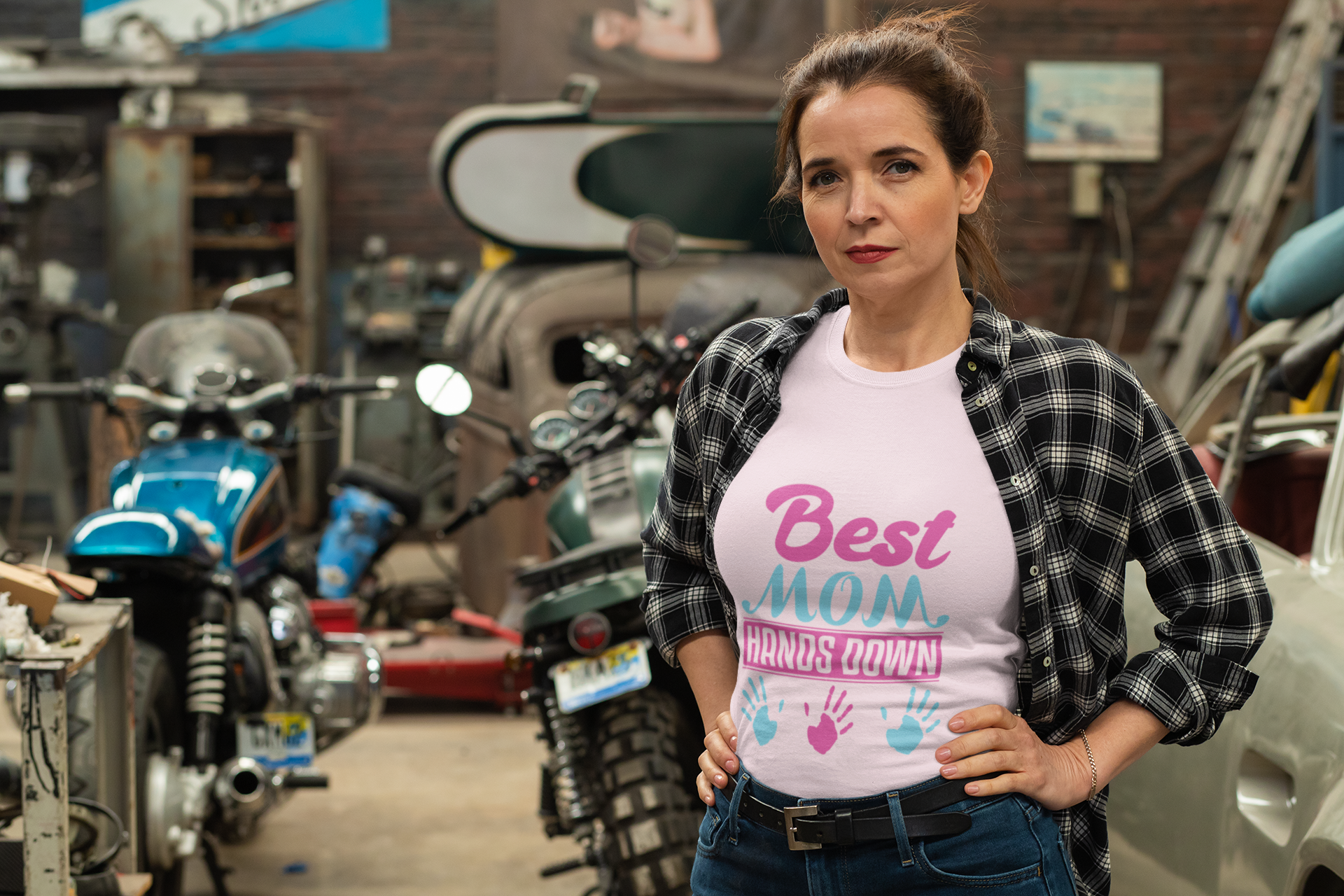 Best Mom Tee | Mother's Day Gift &amp; Celebration Shirt product thumbnail image