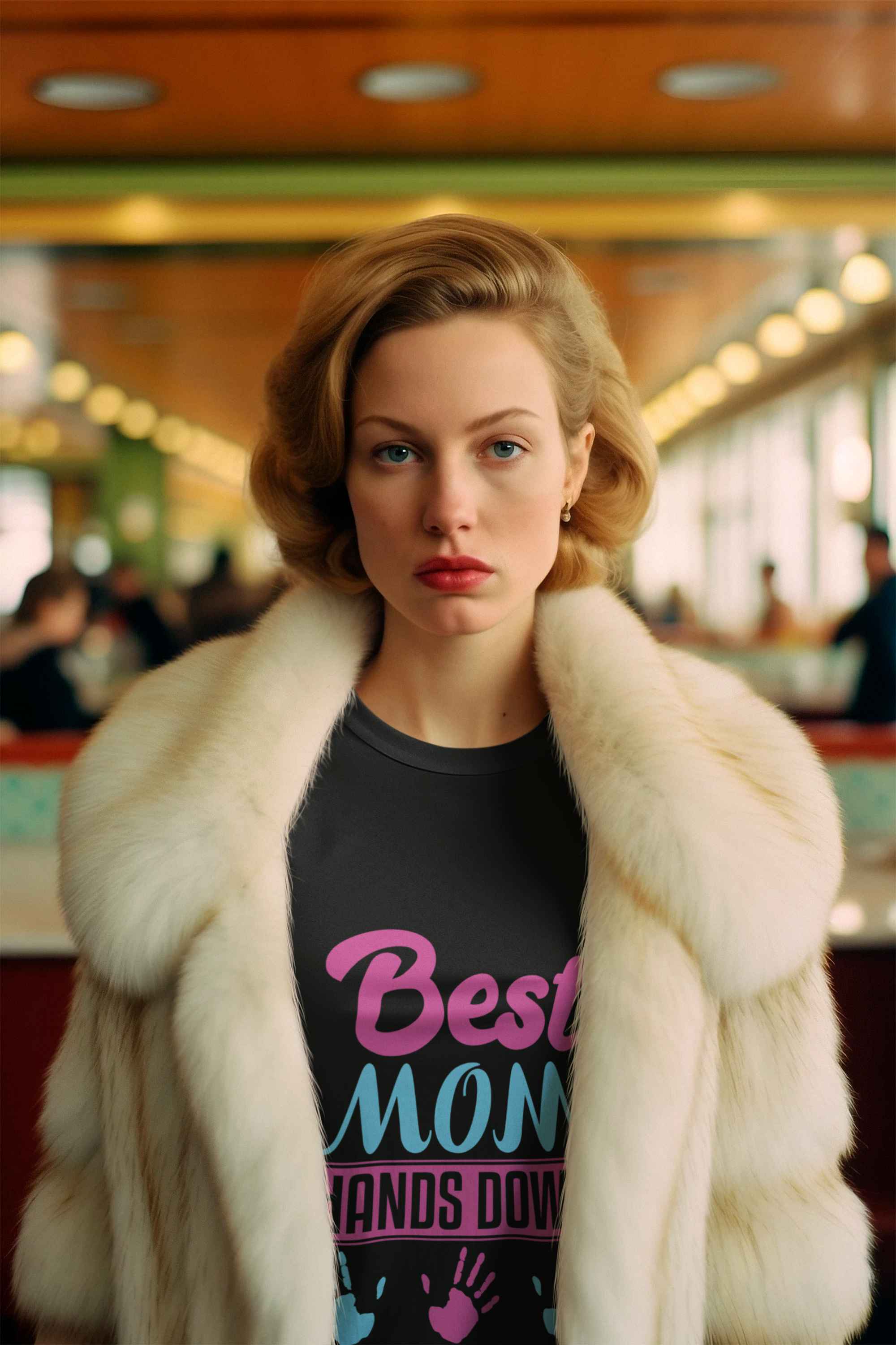 Best Mom Tee | Mother's Day Gift &amp; Celebration Shirt product thumbnail image