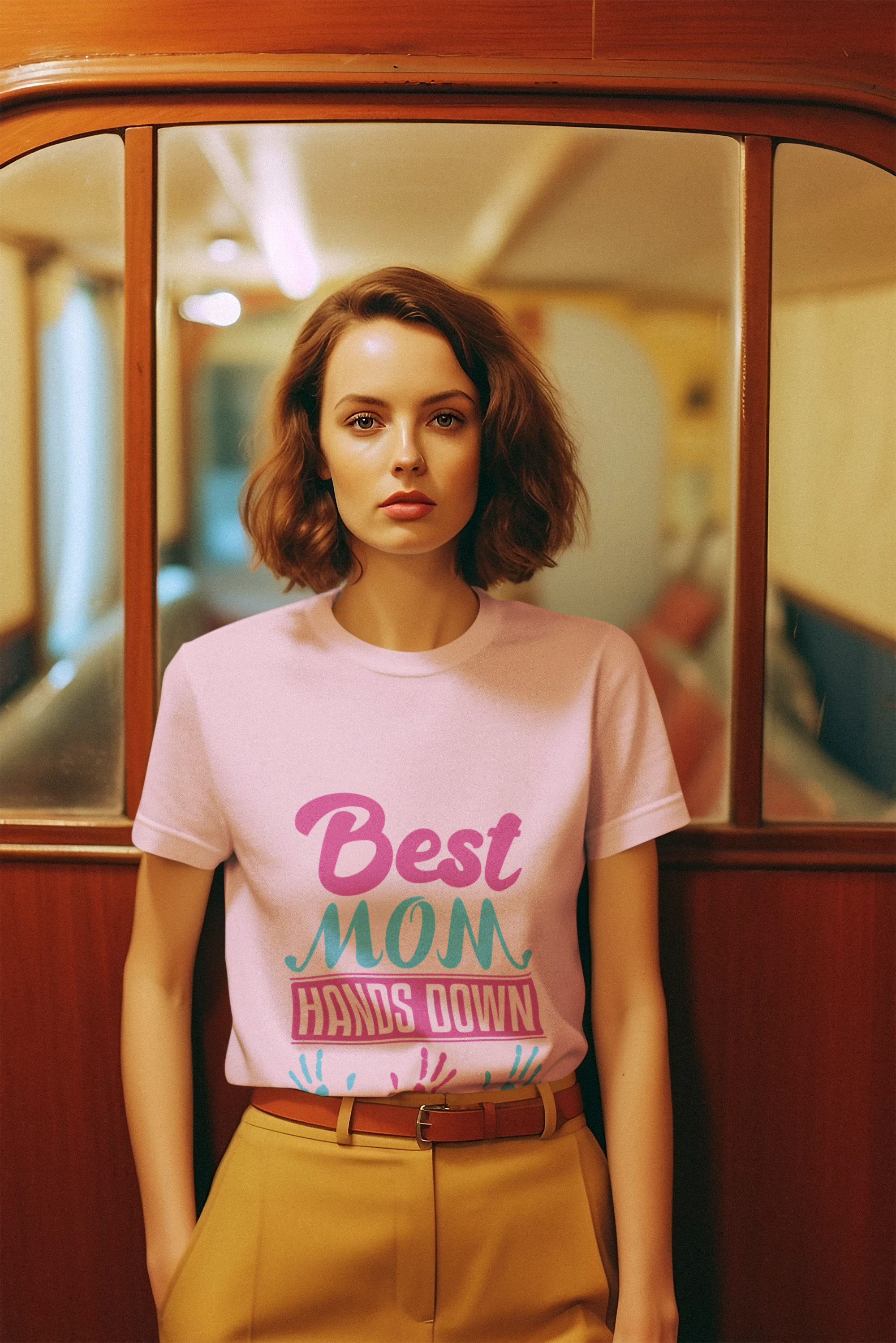 Best Mom Tee | Mother's Day Gift &amp; Celebration Shirt product thumbnail image