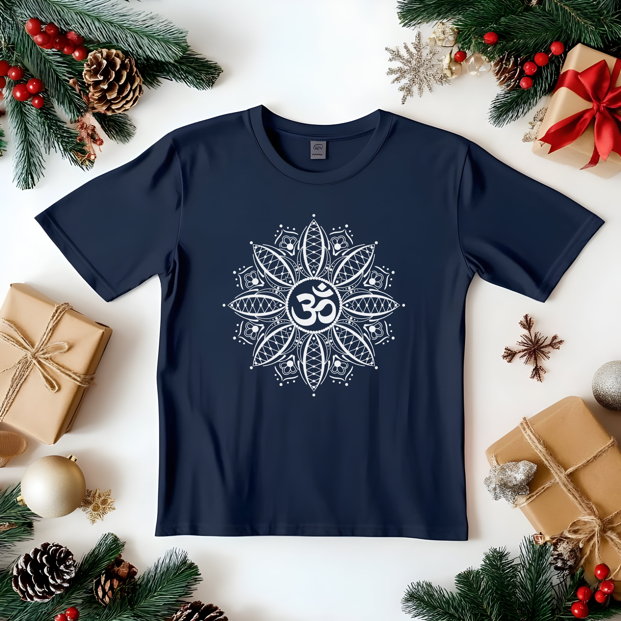 Om Mandala T-Shirt product thumbnail image Om Mandala T-Shirt product thumbnail image