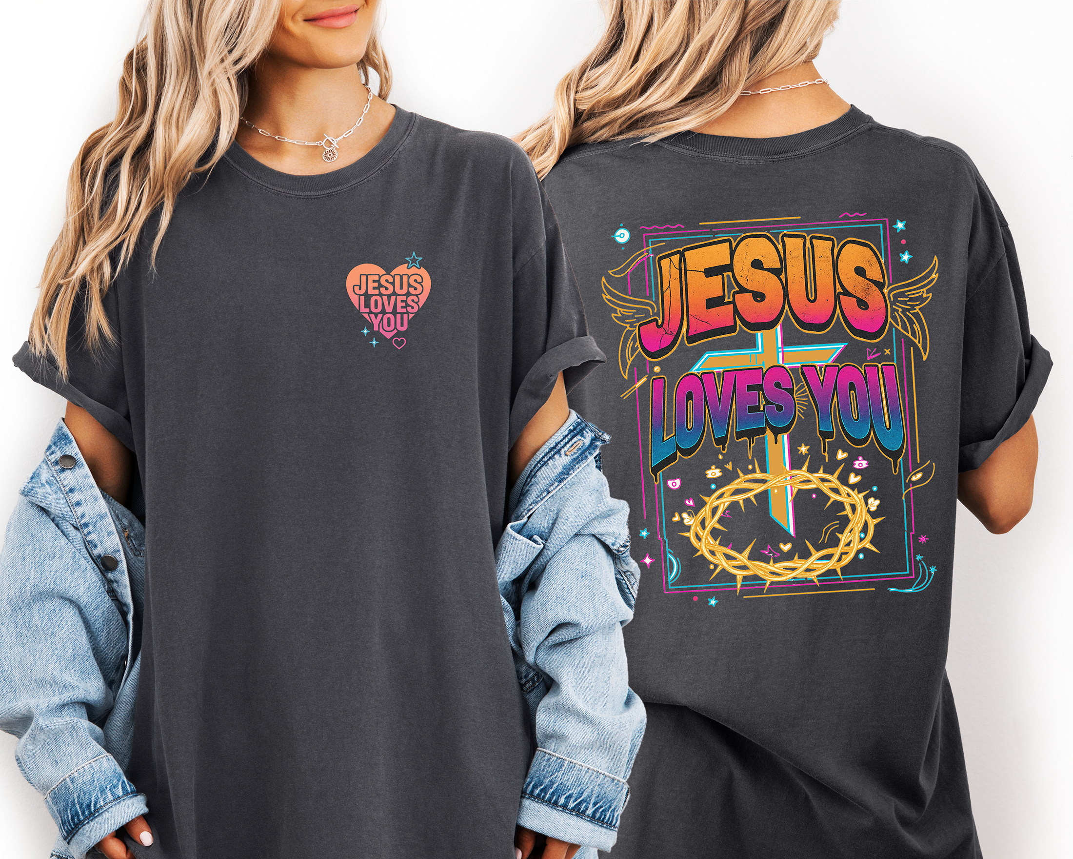 Jesus Loves You T-Shirt, Motivational Apparel, Faith-Inspired Gift, Christian Clothing, Inspirational Tee Jesus Loves You T-Shirt, Motivational Apparel, Faith-Inspired Gift, Christian Clothing, Inspirational Tee