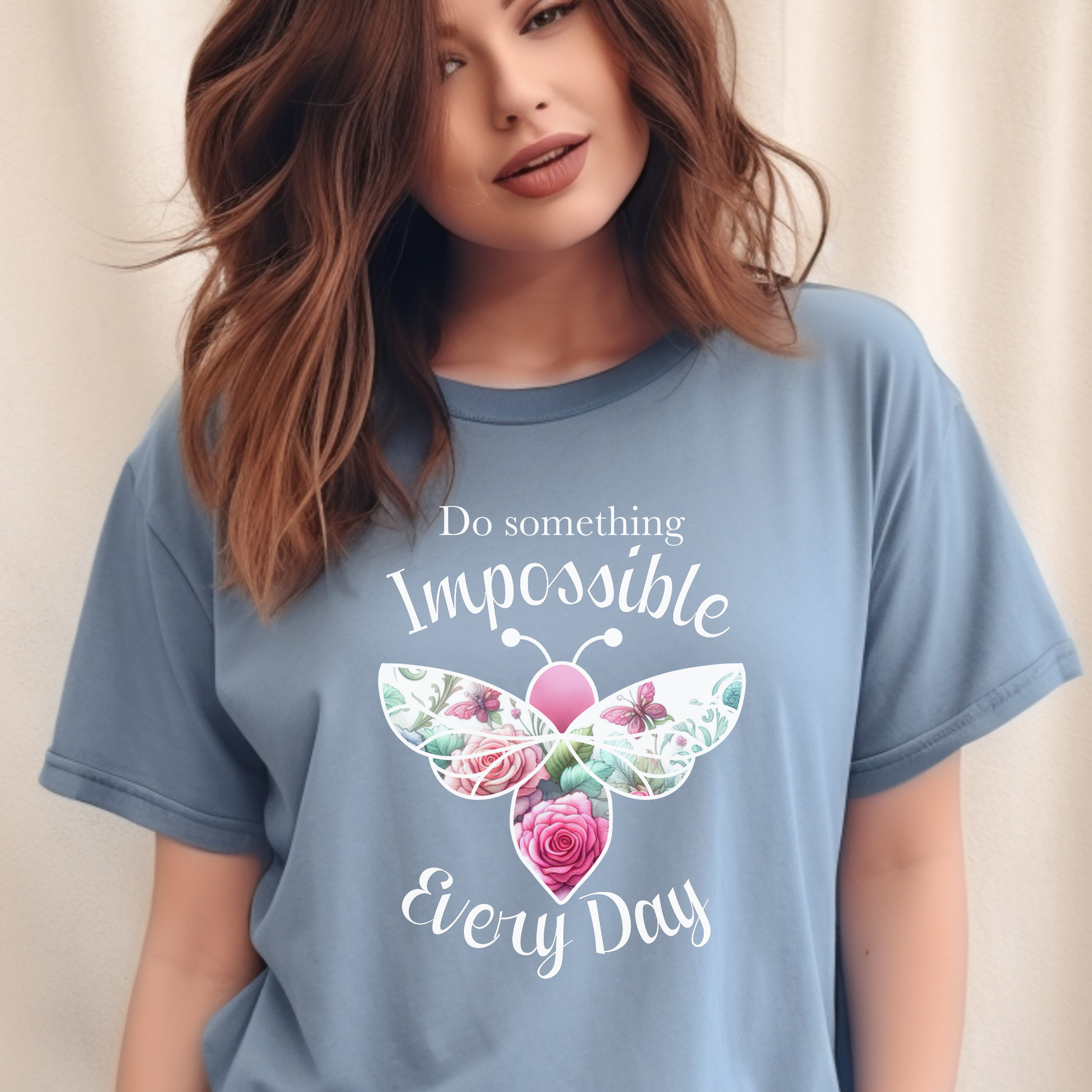Do Something Impossible Graphic Tee - Sm-4XL product thumbnail image Do Something Impossible Graphic Tee - Sm-4XL product thumbnail image