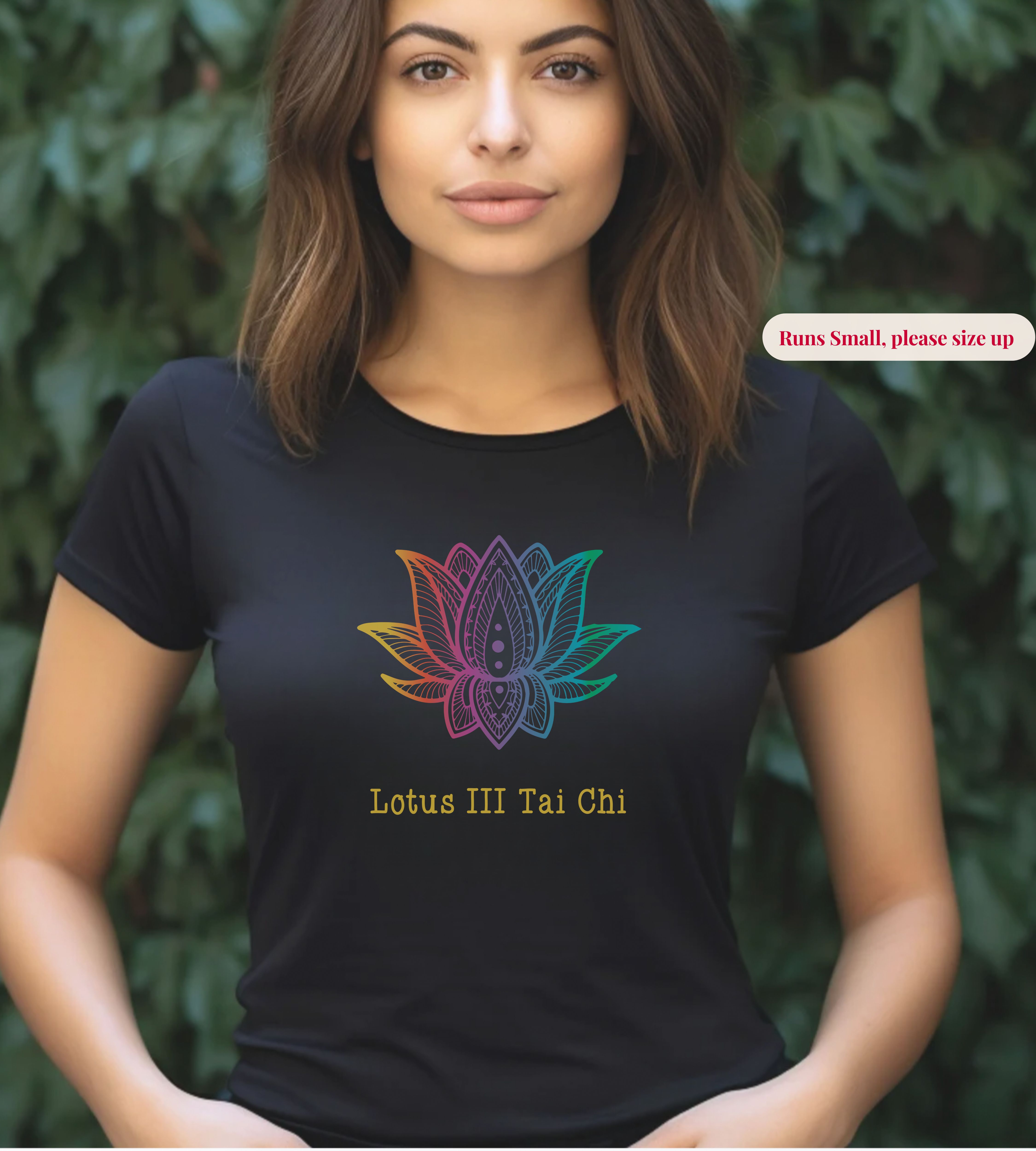 Custom Team Lotus Tai Chi Women's Tee Matching Group Shirts for Yoga Zen Meditation Mindfulness Floral Yoga Top Tai Chi Clothing Rainbow Lotus Flower Custom Team Lotus Tai Chi Women's Tee Matching Group Shirts for Yoga Zen Meditation Mindfulness Floral Yoga Top Tai Chi Clothing Rainbow Lotus Flower