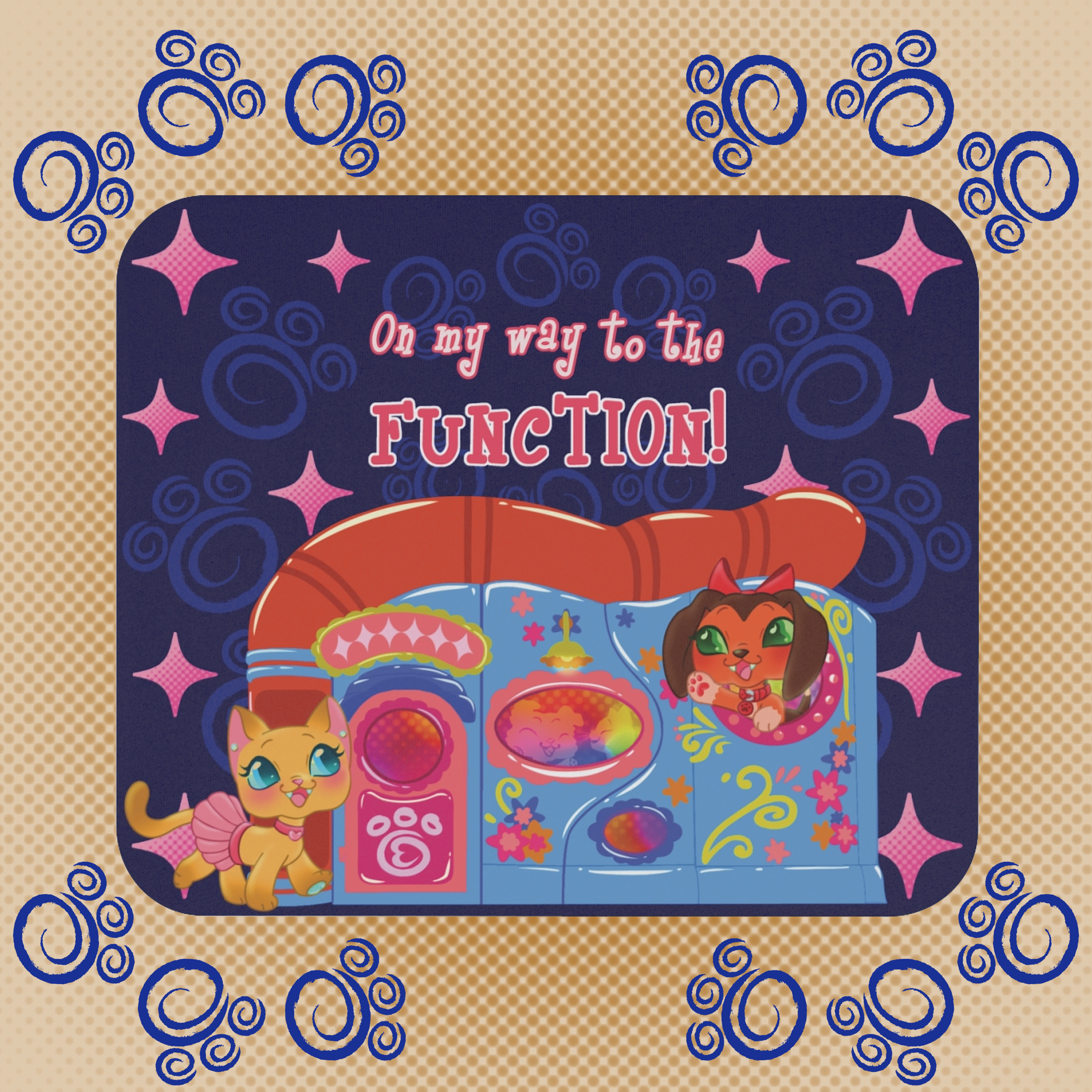 Party Pets - Mouse Pad