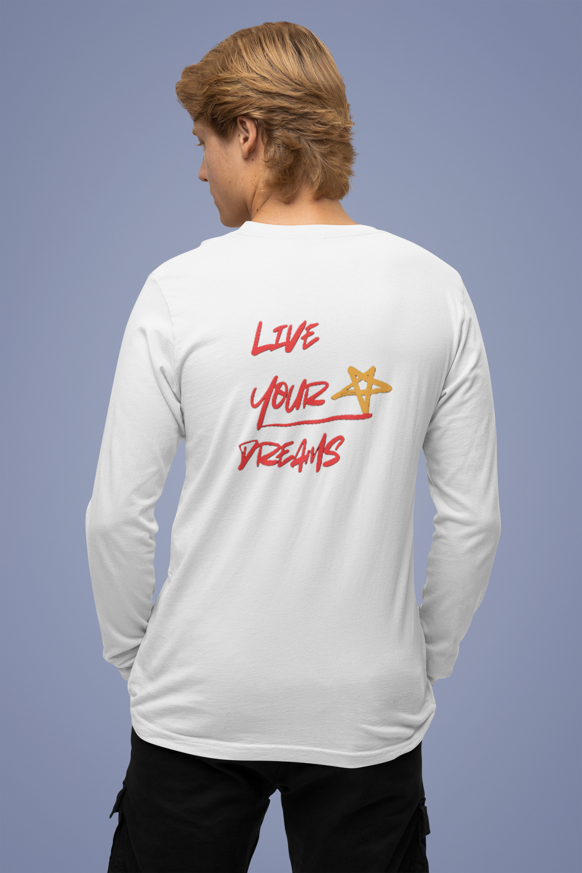 Unisex Long Sleeve T-Shirt with Motivational Design, Perfect for Active Lifestyles, Gifts for Fitness Enthusiasts, Sportswear, Casual [...] product thumbnail image