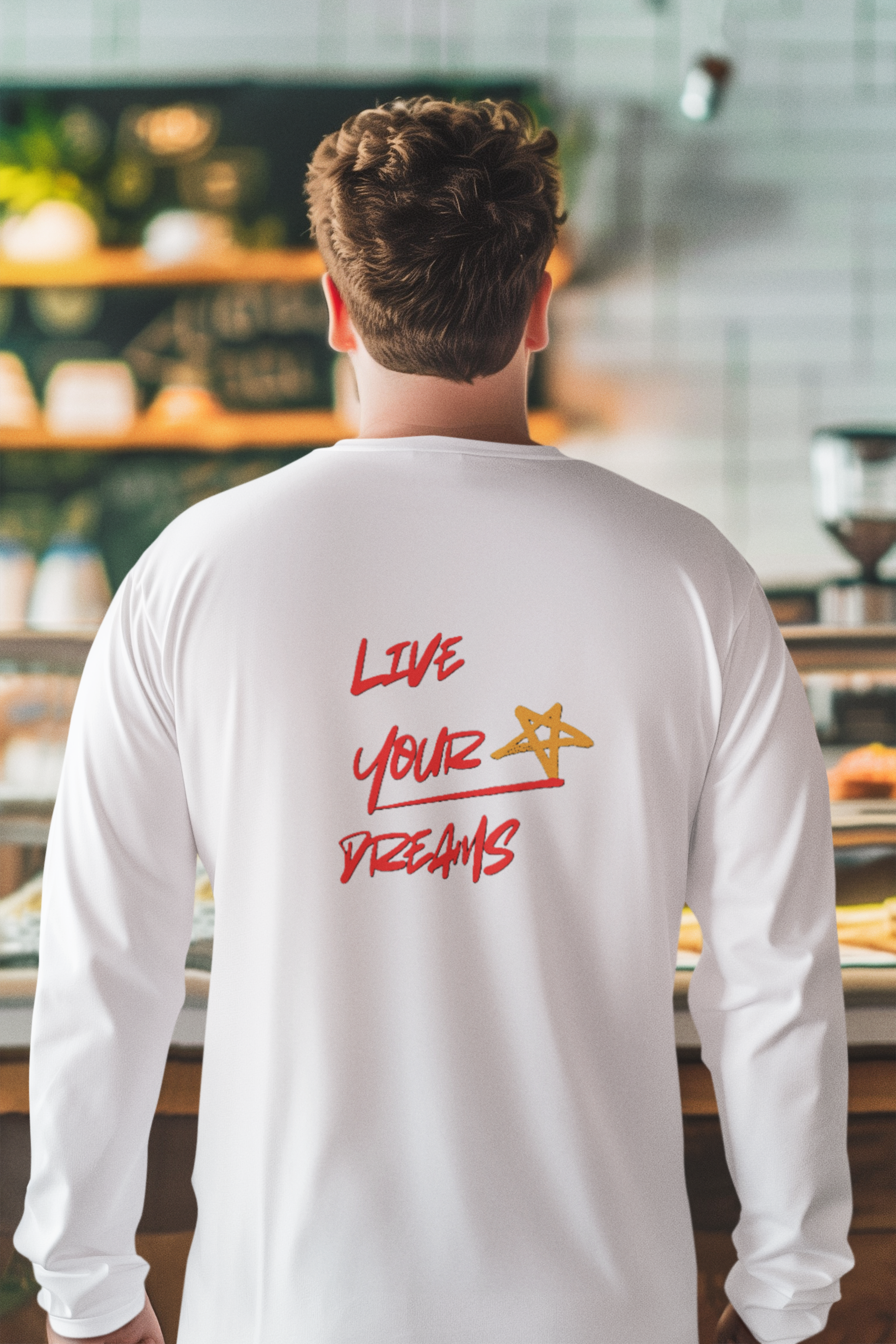 Unisex Long Sleeve T-Shirt with Motivational Design, Perfect for Active Lifestyles, Gifts for Fitness Enthusiasts, Sportswear, Casual [...] product thumbnail image