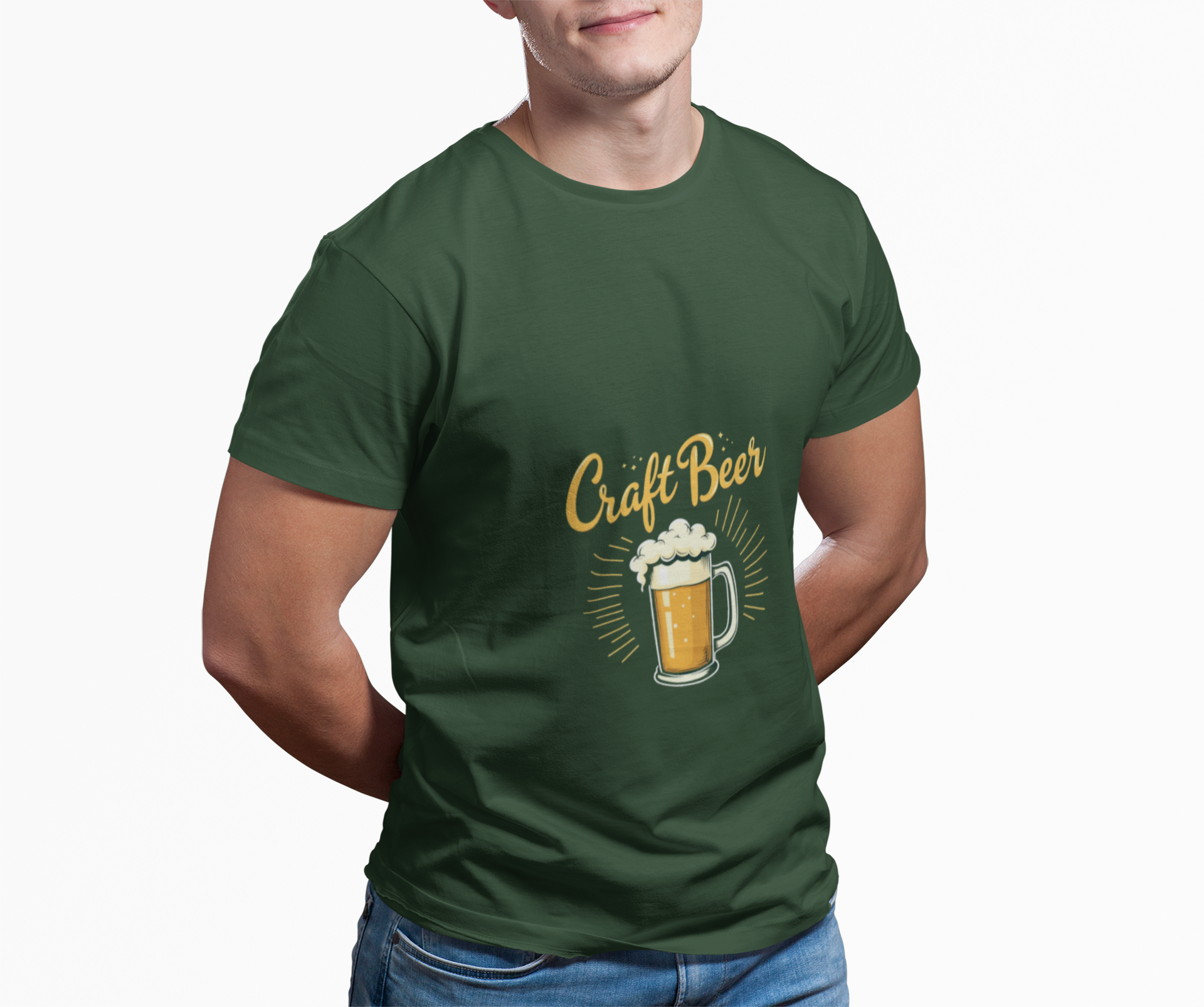 Craft Beer Lover T-Shirt, Funny Beer Drink Shirt for Men, Gift for Beer Enthusiasts product thumbnail image