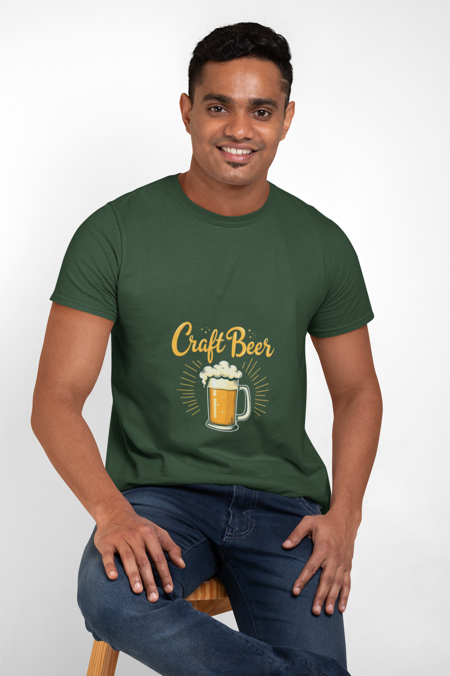 Craft Beer Lover T-Shirt, Funny Beer Drink Shirt for Men, Gift for Beer Enthusiasts product thumbnail image
