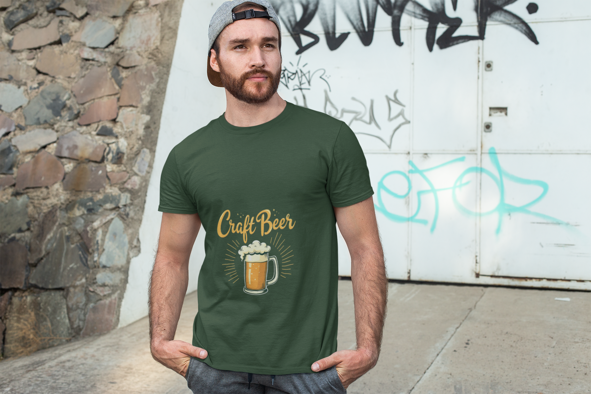 Craft Beer Lover T-Shirt, Funny Unisex Beer Graphic Tee product thumbnail image Craft Beer Lover T-Shirt, Funny Unisex Beer Graphic Tee product thumbnail image