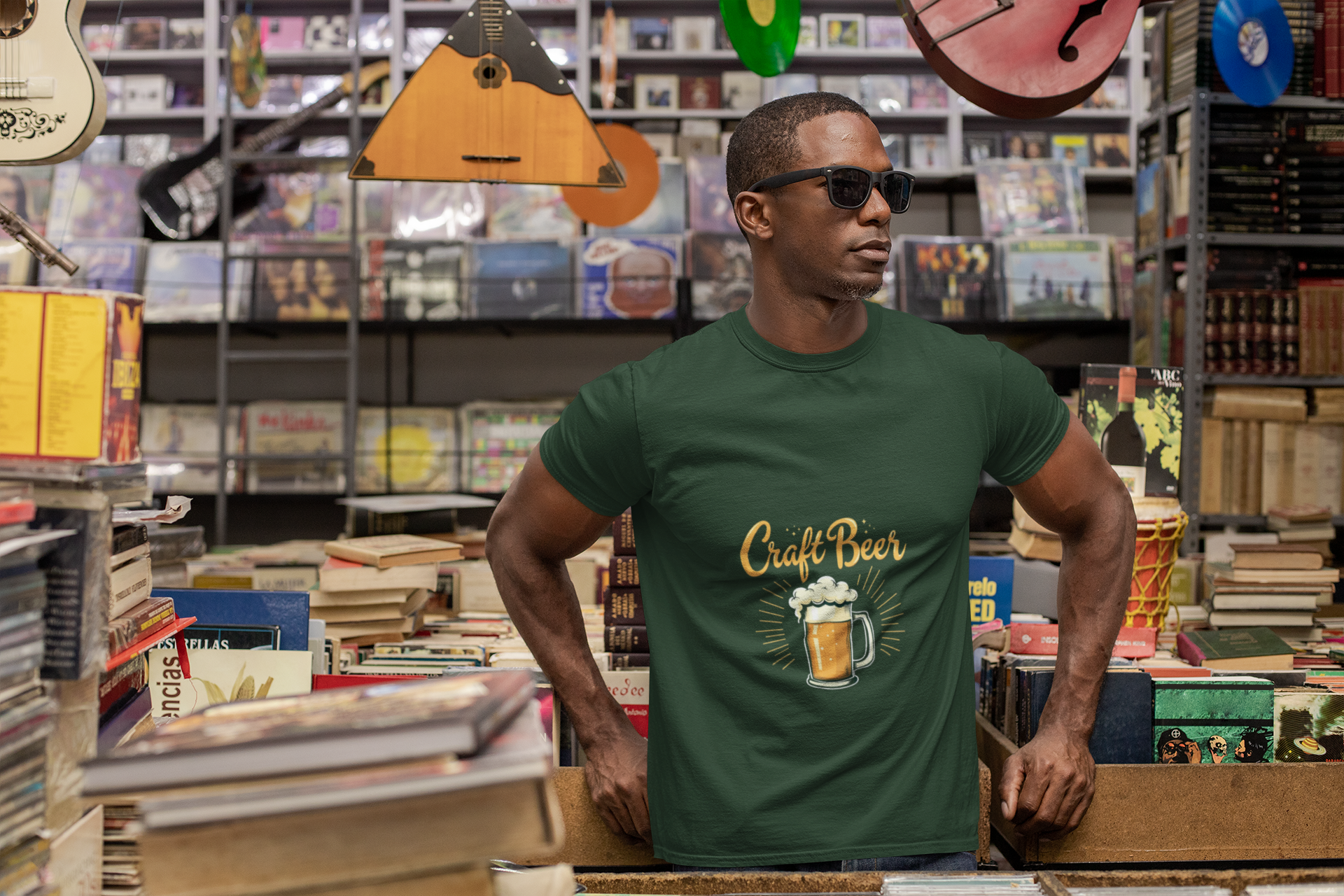 Craft Beer Lover T-Shirt, Funny Beer Drink Shirt for Men, Gift for Beer Enthusiasts product thumbnail image