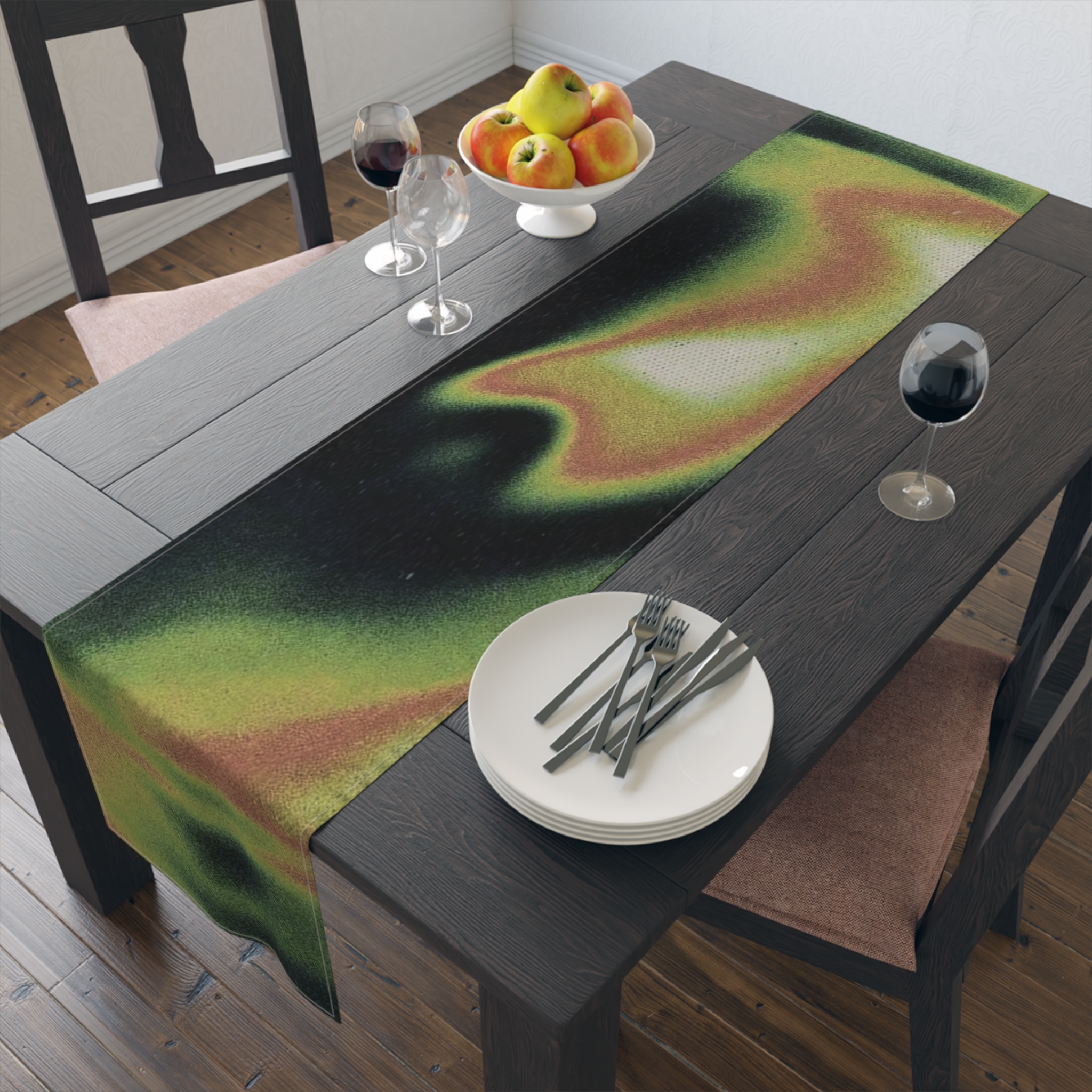 Personalized Cotton-Poly Table Runner, Family Dining, Home Decor, Events, Parties, Modern Table Settings, Wedding Anniversary Birthdays Gift ideas product thumbnail image Personalized Cotton-Poly Table Runner, Family Dining, Home Decor, Events, Parties, Modern Table Settings, Wedding Anniversary Birthdays Gift ideas product thumbnail image