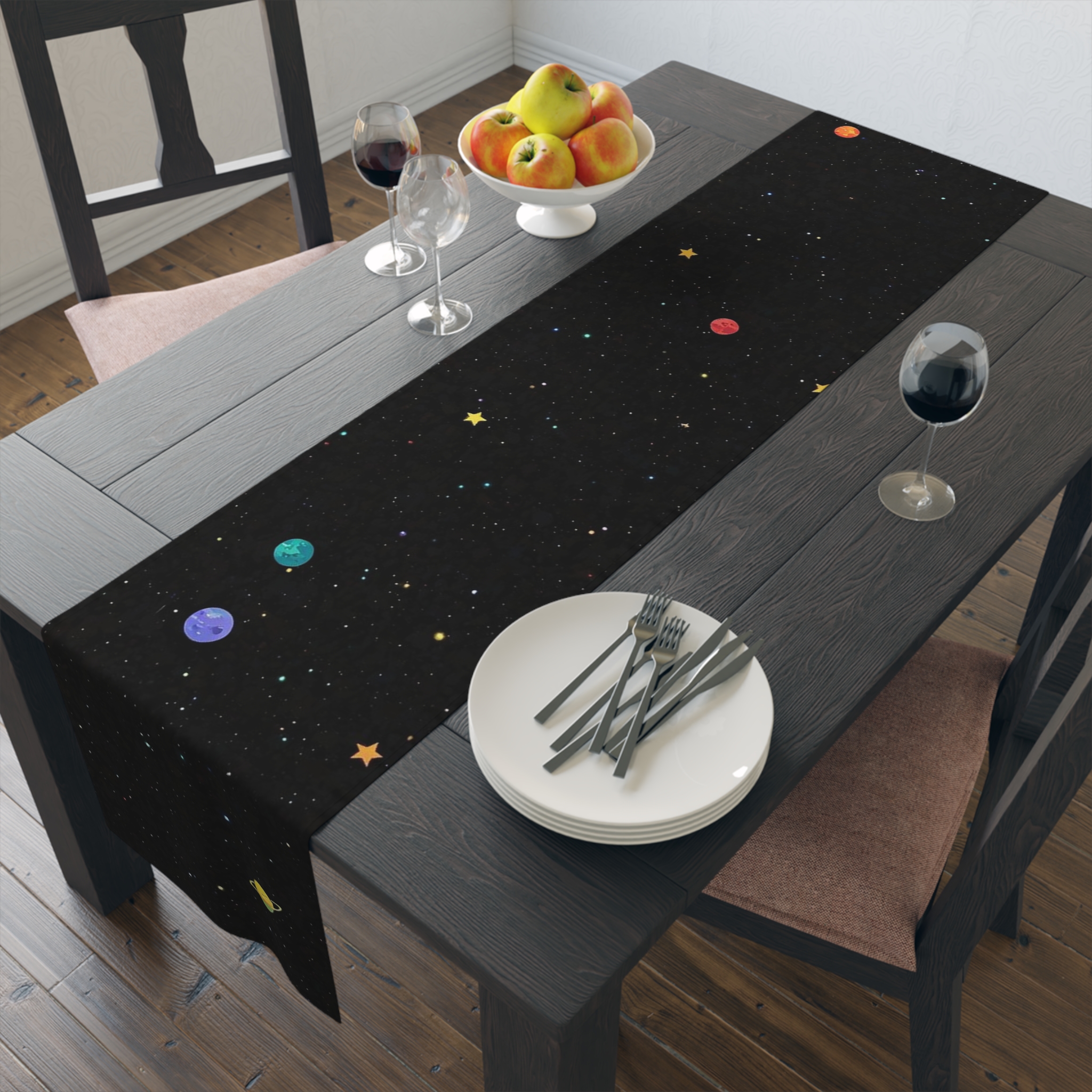 Personalized Cotton-Poly Table Runner, Family Dining, Home Decor, Events, Parties, Modern Table Settings, Wedding Anniversary Birthdays Gift ideas product thumbnail image Personalized Cotton-Poly Table Runner, Family Dining, Home Decor, Events, Parties, Modern Table Settings, Wedding Anniversary Birthdays Gift ideas product thumbnail image