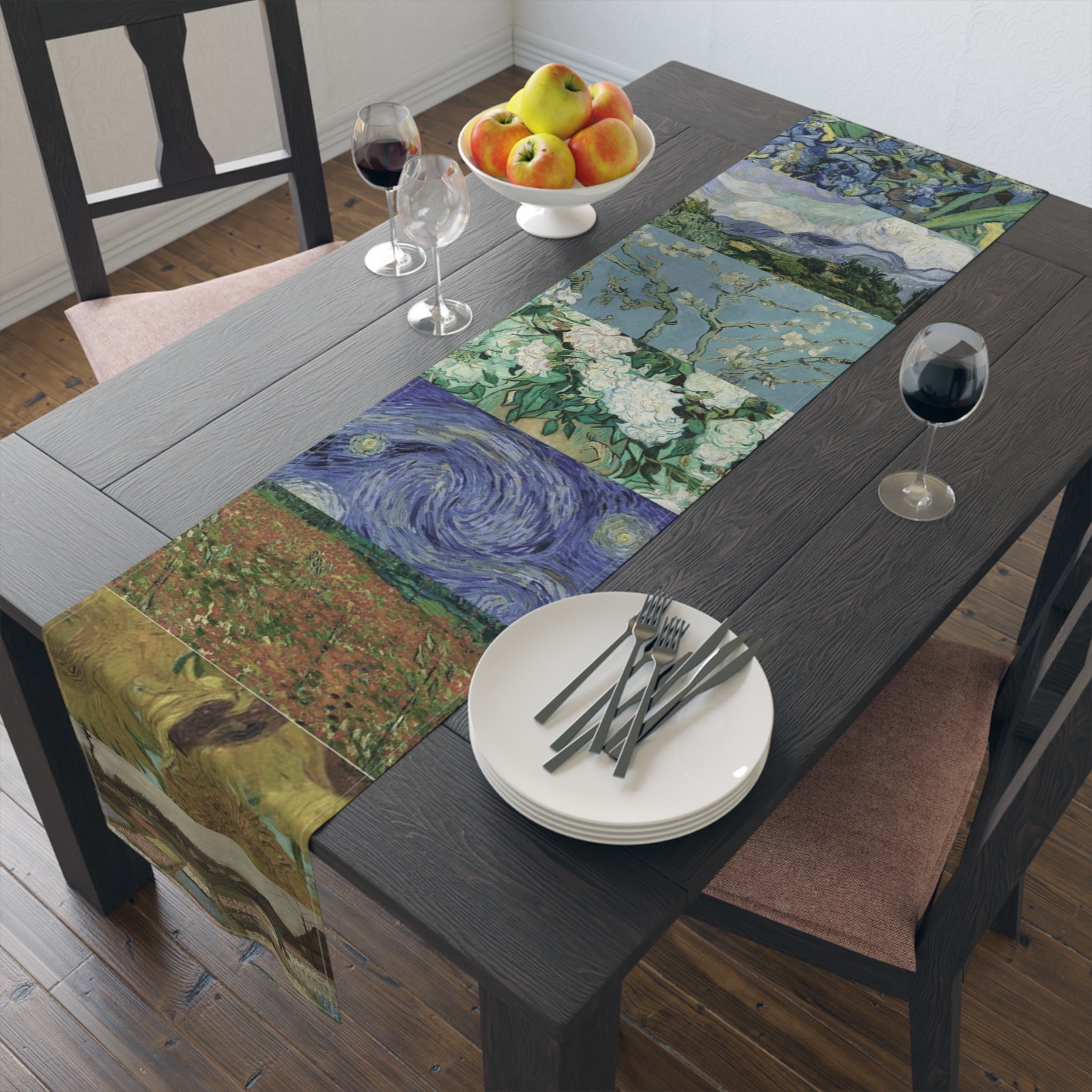 Personalized Cotton-Poly Table Runner, Family Dining, Home Decor, Events, Parties, Modern Table Settings, Wedding Anniversary Birthdays Gift ideas product thumbnail image Personalized Cotton-Poly Table Runner, Family Dining, Home Decor, Events, Parties, Modern Table Settings, Wedding Anniversary Birthdays Gift ideas product thumbnail image