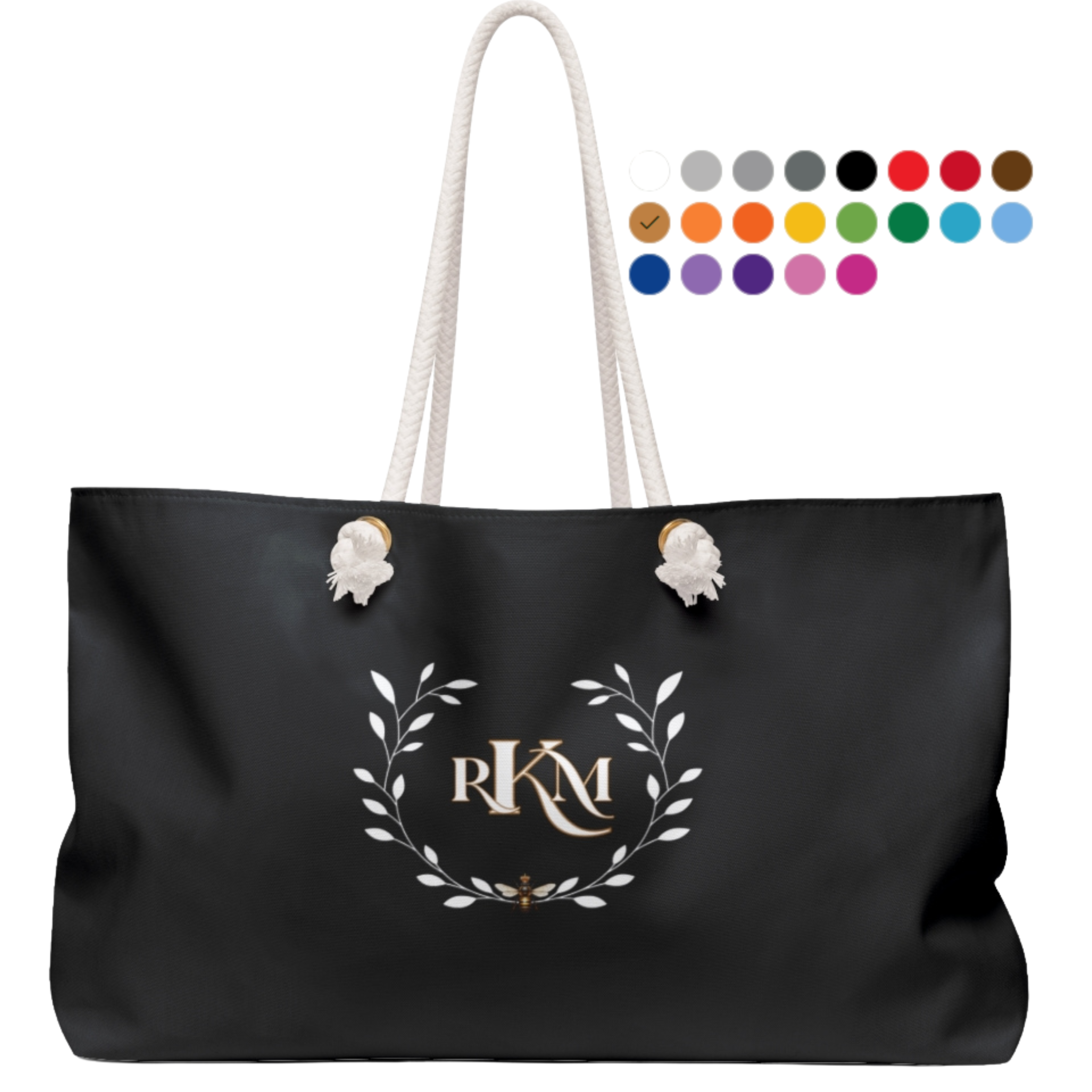 Weekender Bag, Personalized with initials, Overnight Bag, Vacation Tote, School Supplies Organizer product thumbnail image Weekender Bag, Personalized with initials, Overnight Bag, Vacation Tote, School Supplies Organizer product thumbnail image