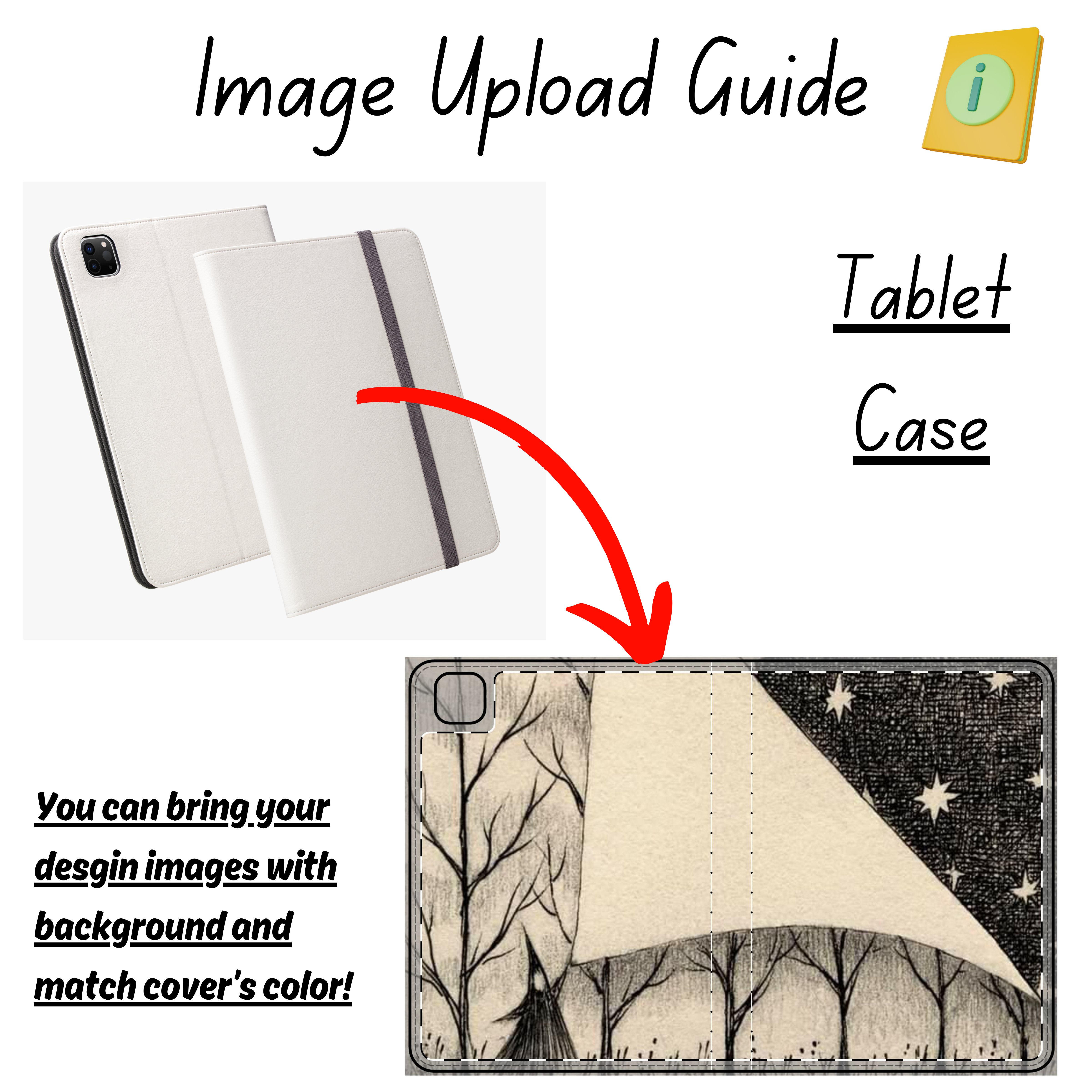 Personalized Tablet Folio Case, Custom Covers, Tech Accessory, Home Office Decor, Boho Style, Travel Gadgets, IPad Pro Case, Birthdays Gift ideas product thumbnail image Personalized Tablet Folio Case, Custom Covers, Tech Accessory, Home Office Decor, Boho Style, Travel Gadgets, IPad Pro Case, Birthdays Gift ideas product thumbnail image