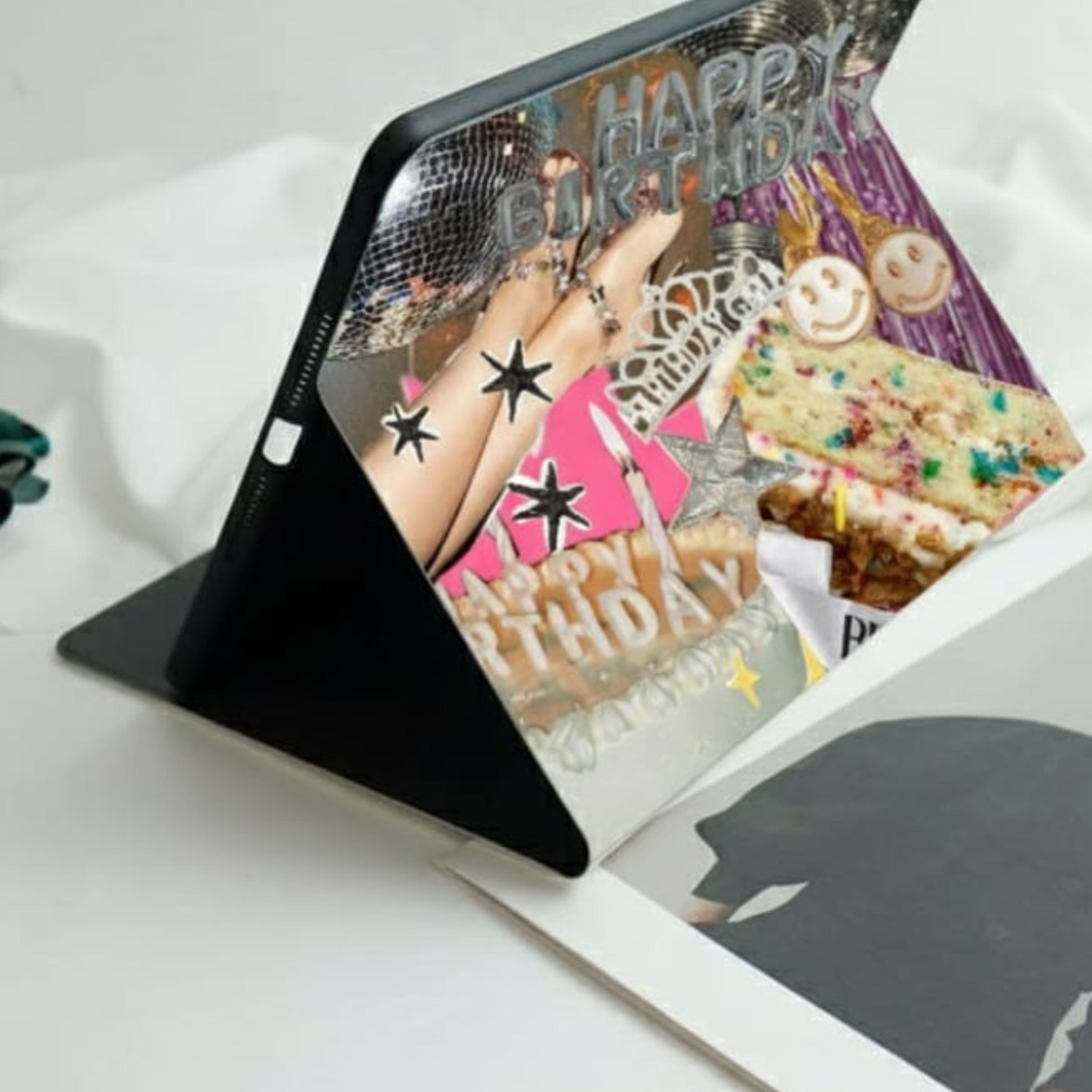 Personalized Tablet Folio Case, Custom Covers, Tech Accessory, Home Office Decor, Boho Style, Travel Gadgets, IPad Pro Case, Birthdays Gift ideas product thumbnail image Personalized Tablet Folio Case, Custom Covers, Tech Accessory, Home Office Decor, Boho Style, Travel Gadgets, IPad Pro Case, Birthdays Gift ideas product thumbnail image