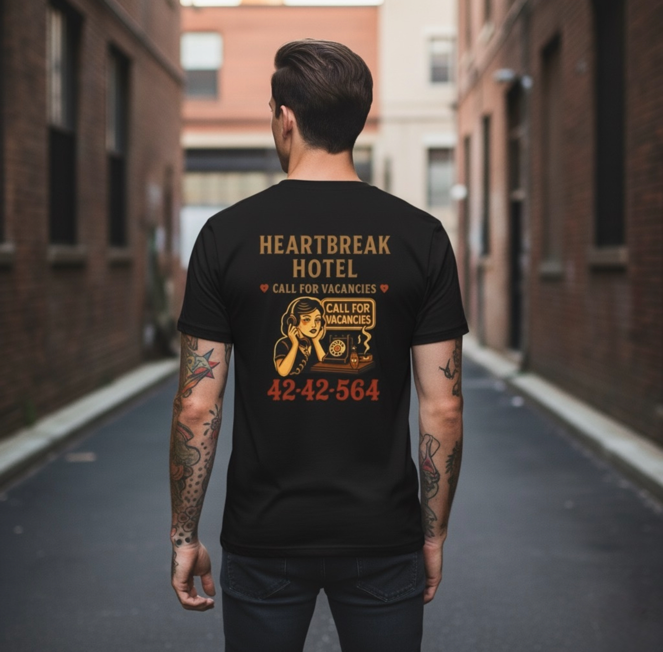 Garment-Dyed T-shirt Heartbreak Prophecy Design product thumbnail image Garment-Dyed T-shirt Heartbreak Prophecy Design product thumbnail image