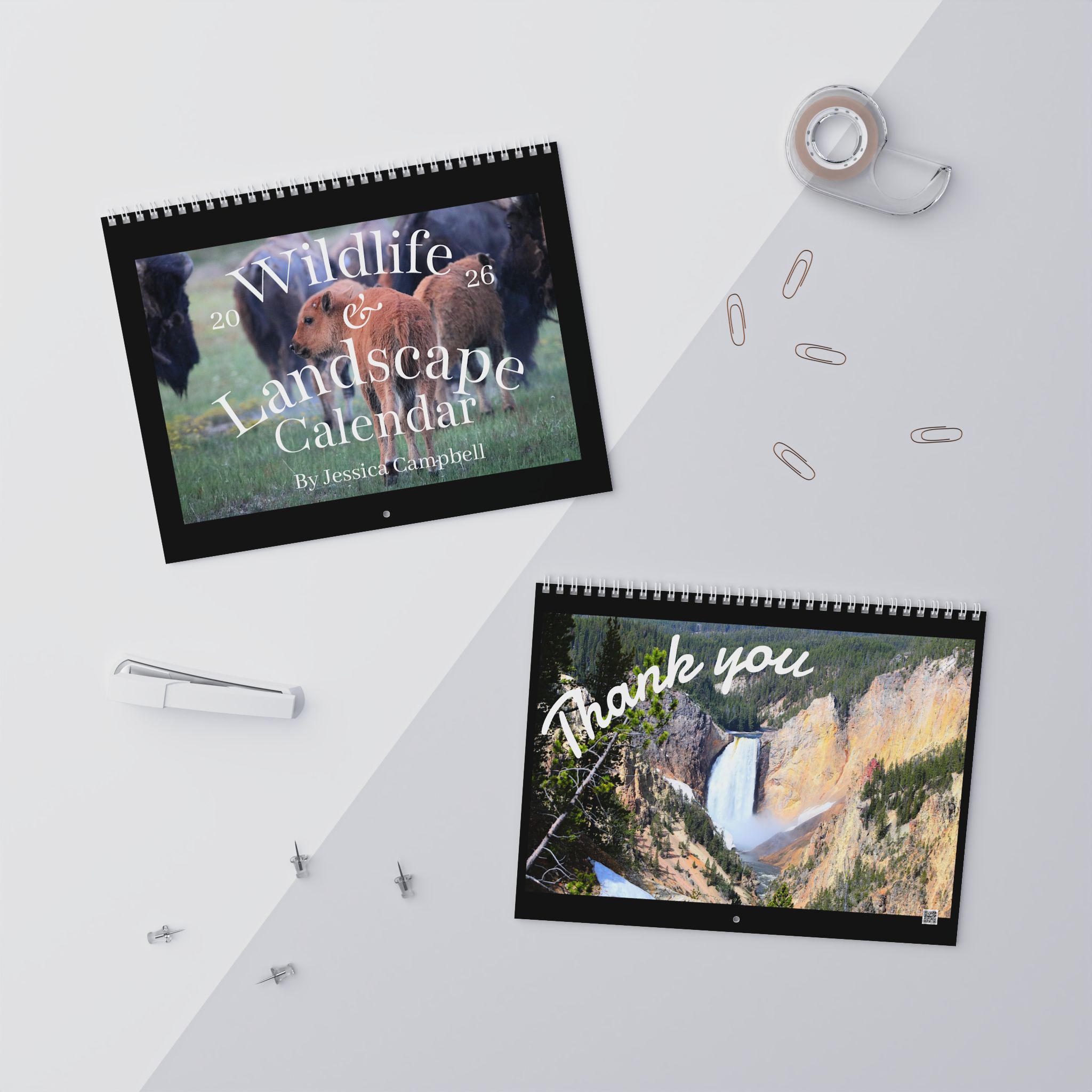 Wildlife &amp; Landscape Wall Calendars (2026) Photography by Jessica Campbell product thumbnail image