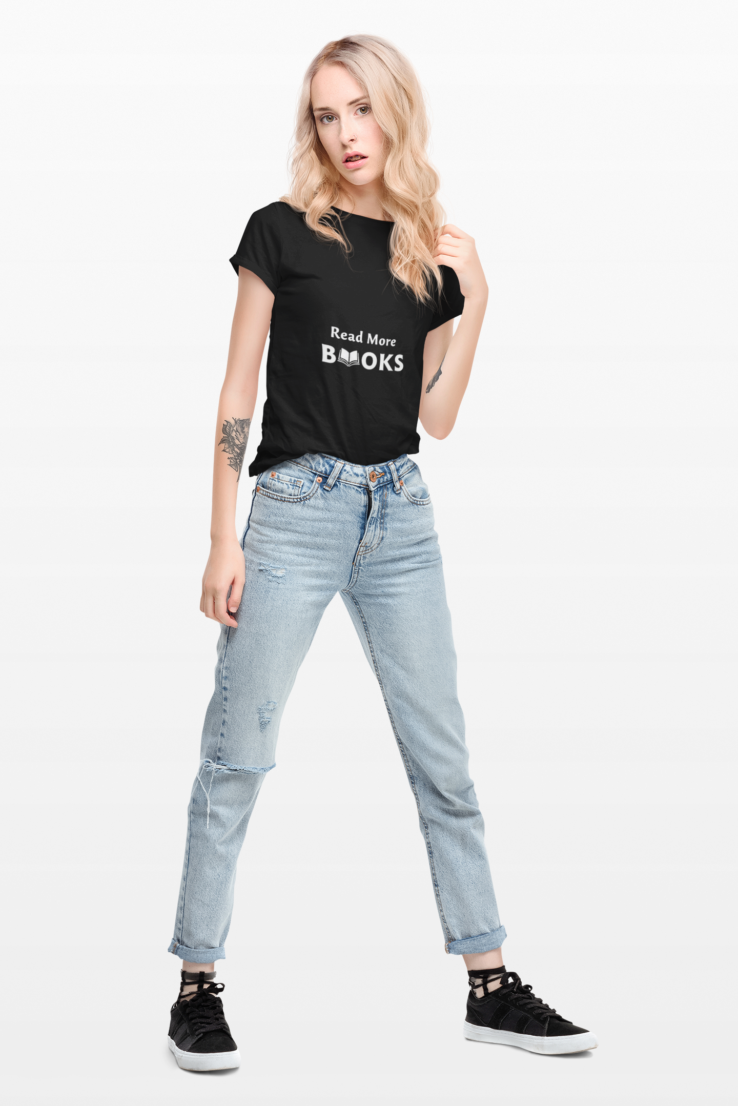 Book Lover Unisex Tee - Read More Books Literary T-Shirt product thumbnail image Book Lover Unisex Tee - Read More Books Literary T-Shirt product thumbnail image