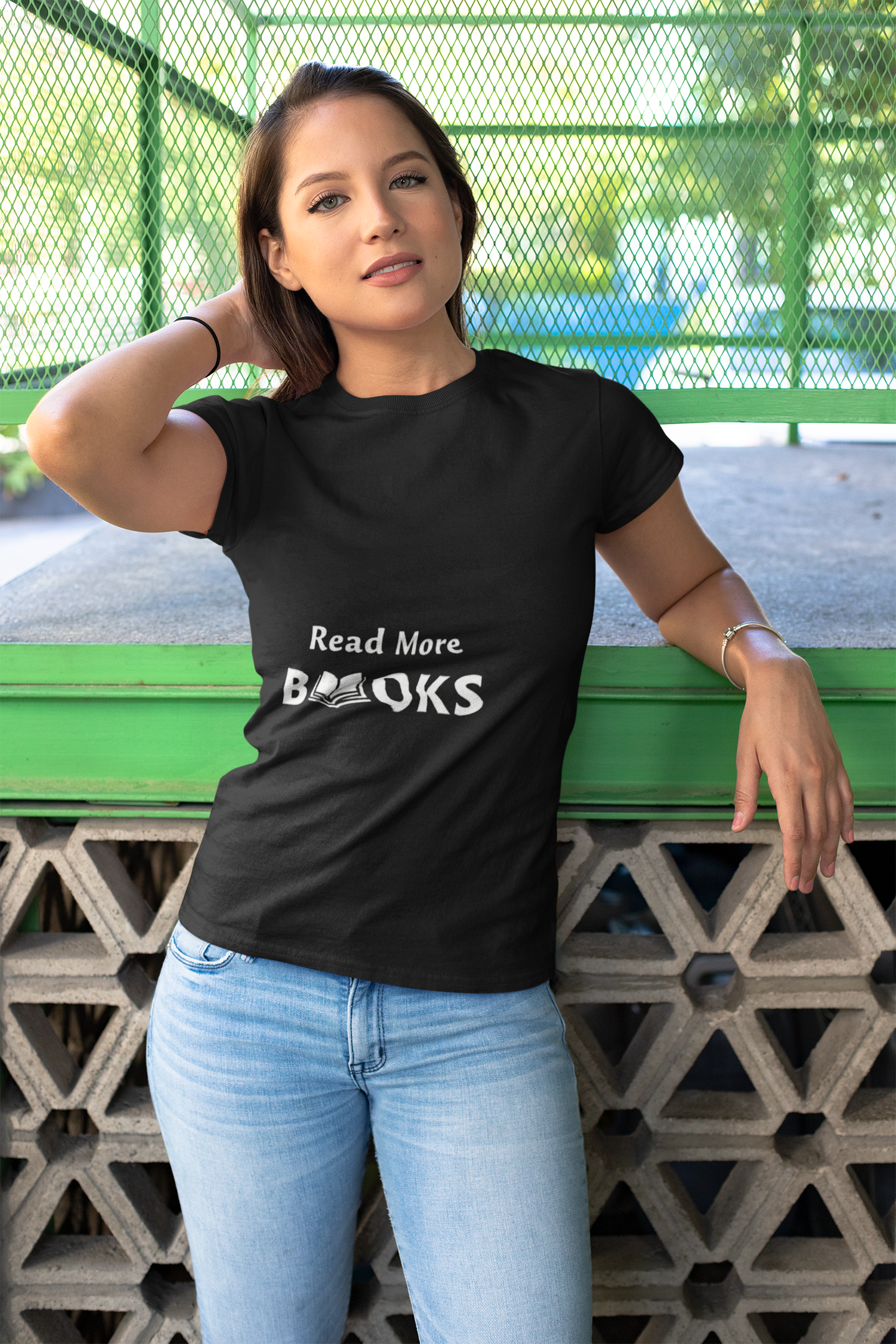 Book Lover Unisex Tee - Read More Books Literary T-Shirt product thumbnail image