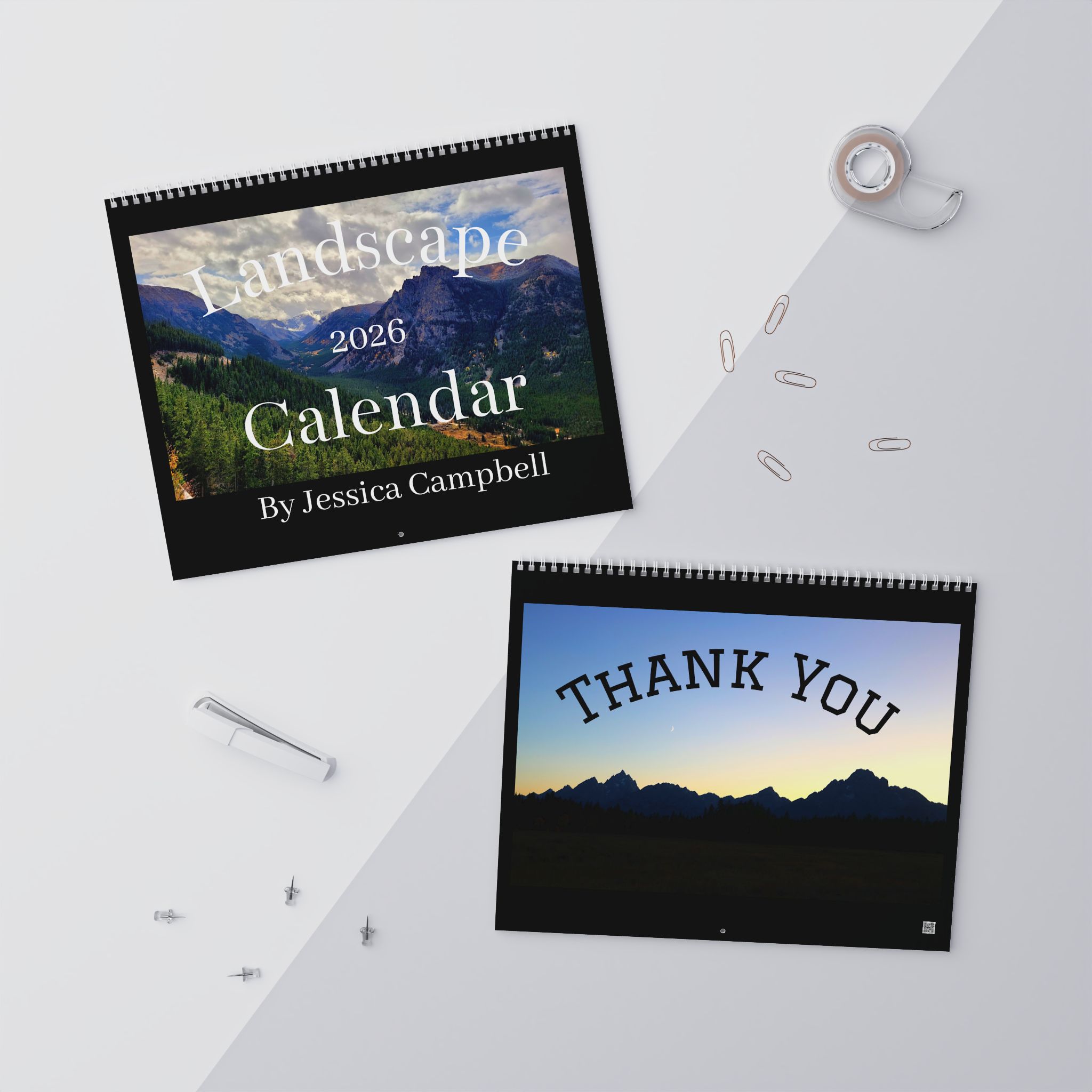 Landscape Wall Calendars (2026) Photography by Jessica Campbell product thumbnail image Landscape Wall Calendars (2026) Photography by Jessica Campbell product thumbnail image