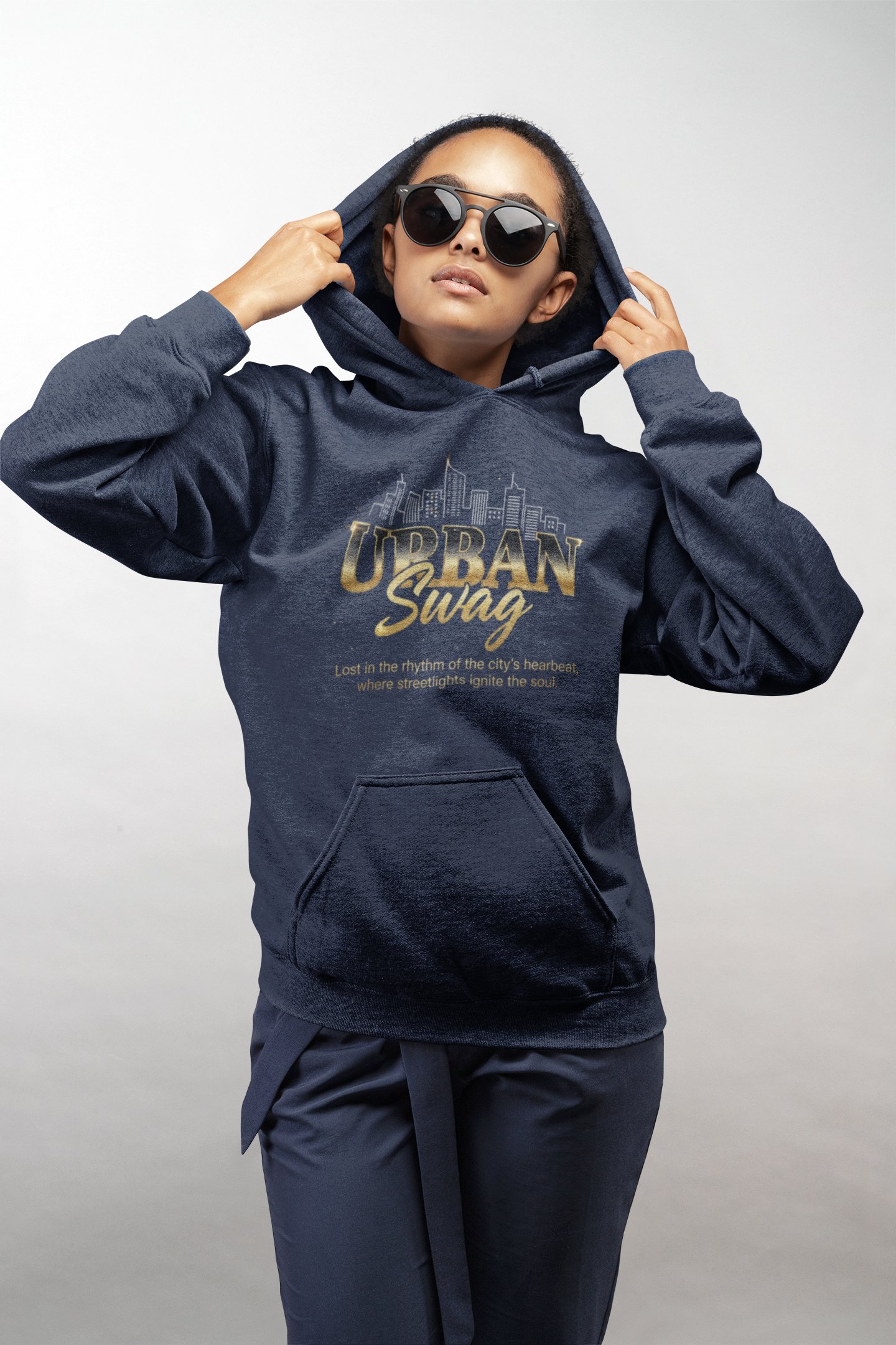 Urban Swag Hoodie - Unisex Heavy Blendâ„¢ product thumbnail image Urban Swag Hoodie - Unisex Heavy Blendâ„¢ product thumbnail image