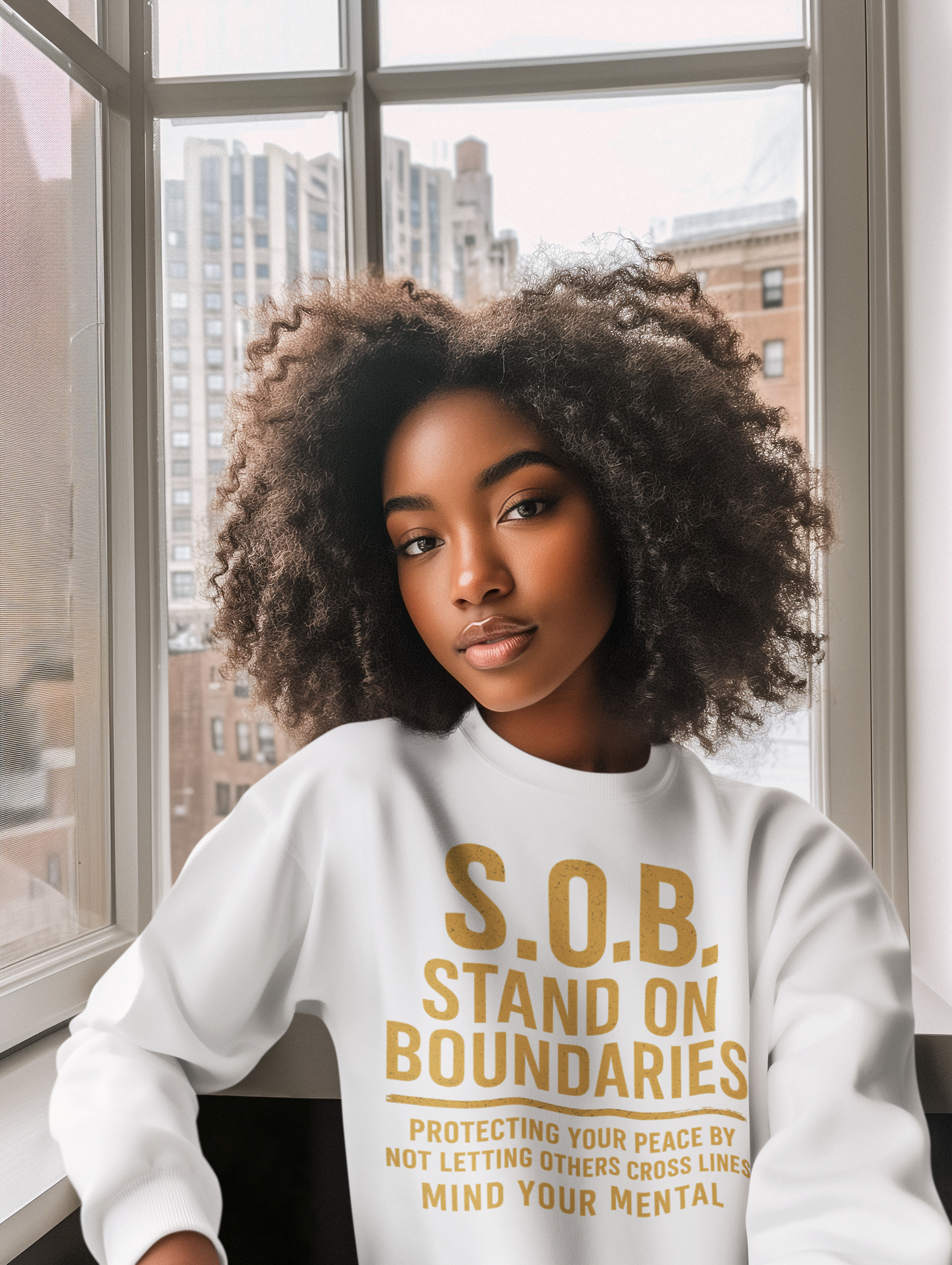 Unisex Inspirational Crewneck Sweatshirt, Cozy Pullover