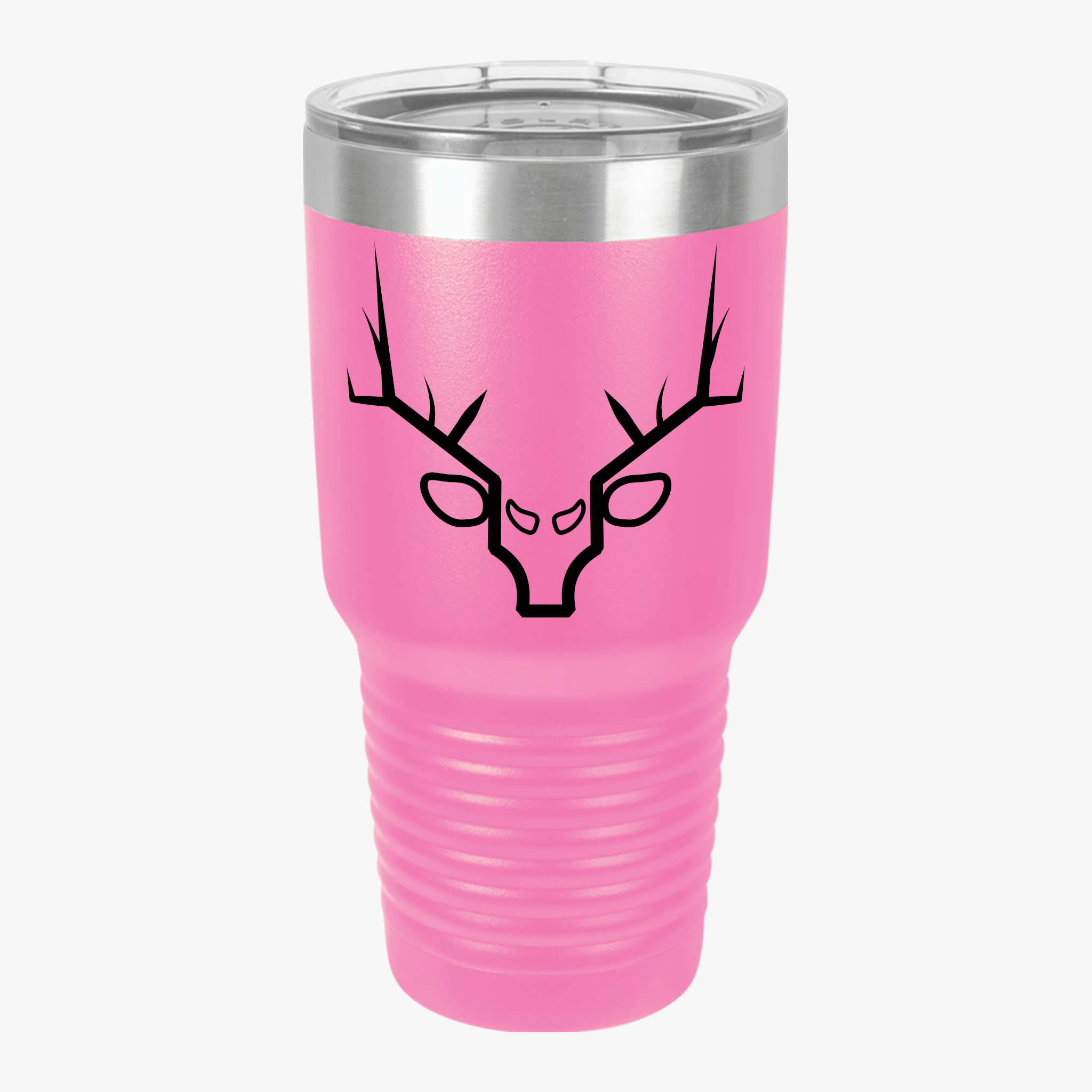 30oz Insulated Tumbler with Deer Design - Polar Cammel