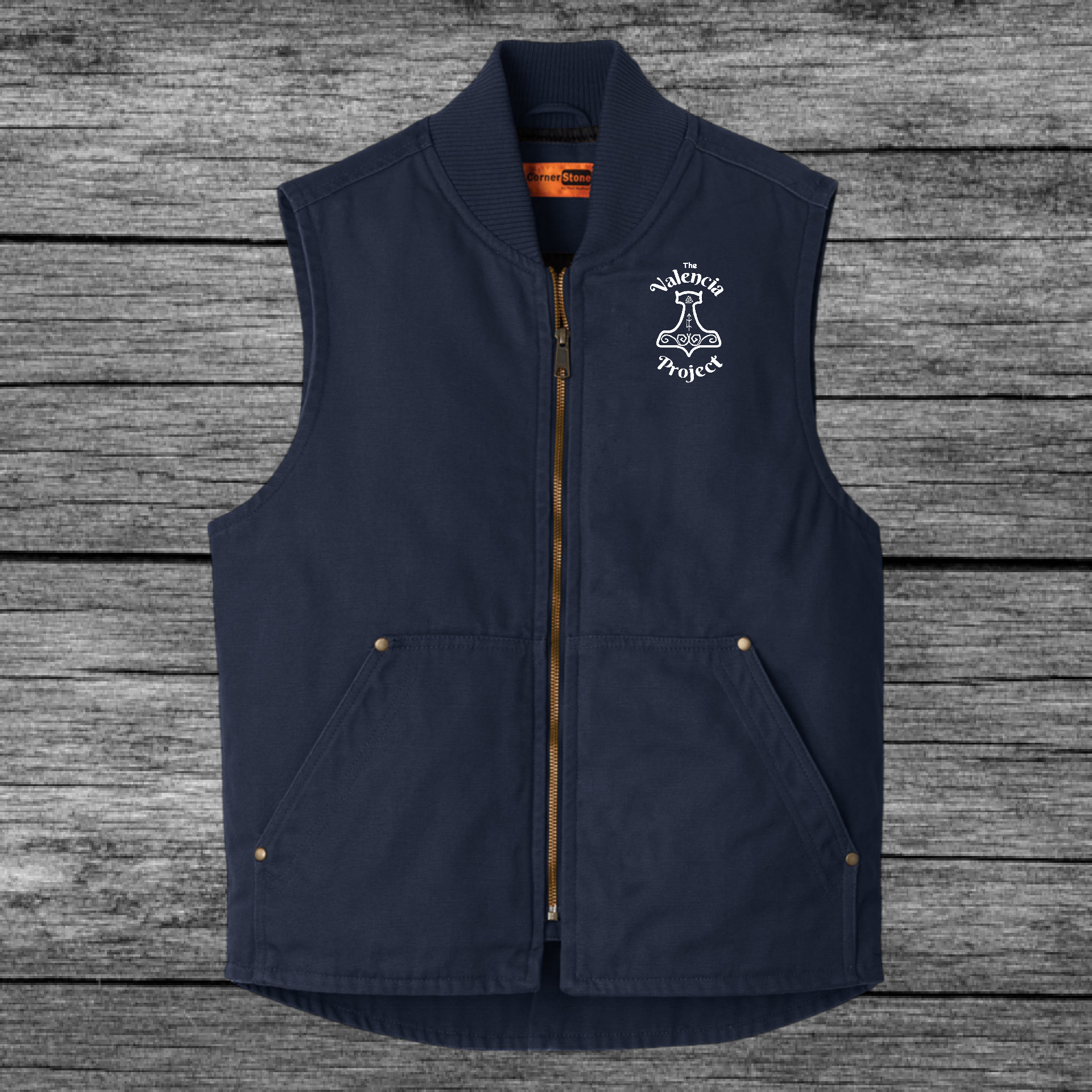 CornerStone® Unisex Washed Duck Cloth Vest (Embroidery) product thumbnail image CornerStone® Unisex Washed Duck Cloth Vest (Embroidery) product thumbnail image