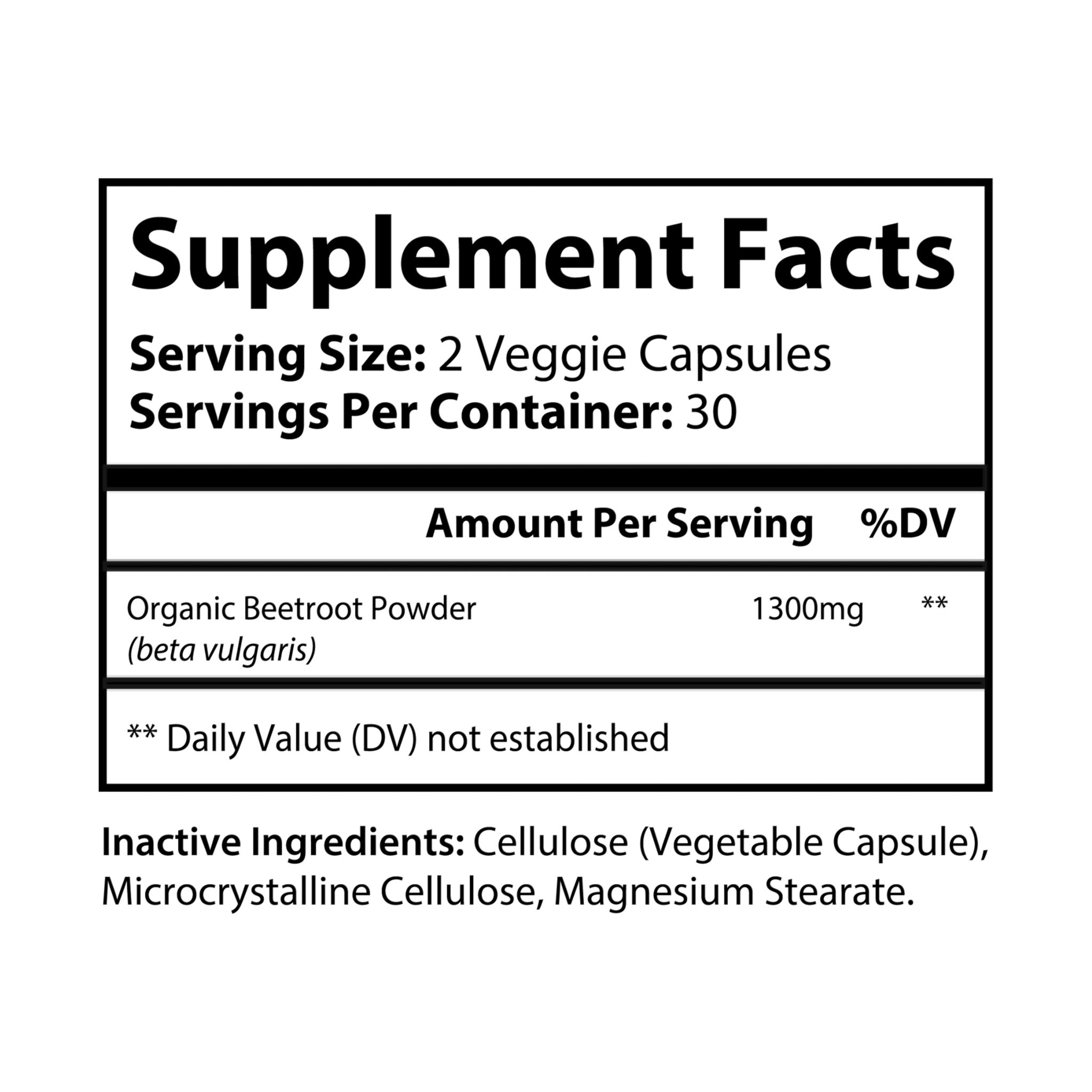 Beetroot Supplement | Improves Energy Levels Beetroot Capsules. product thumbnail image Beetroot Supplement | Improves Energy Levels Beetroot Capsules. product thumbnail image