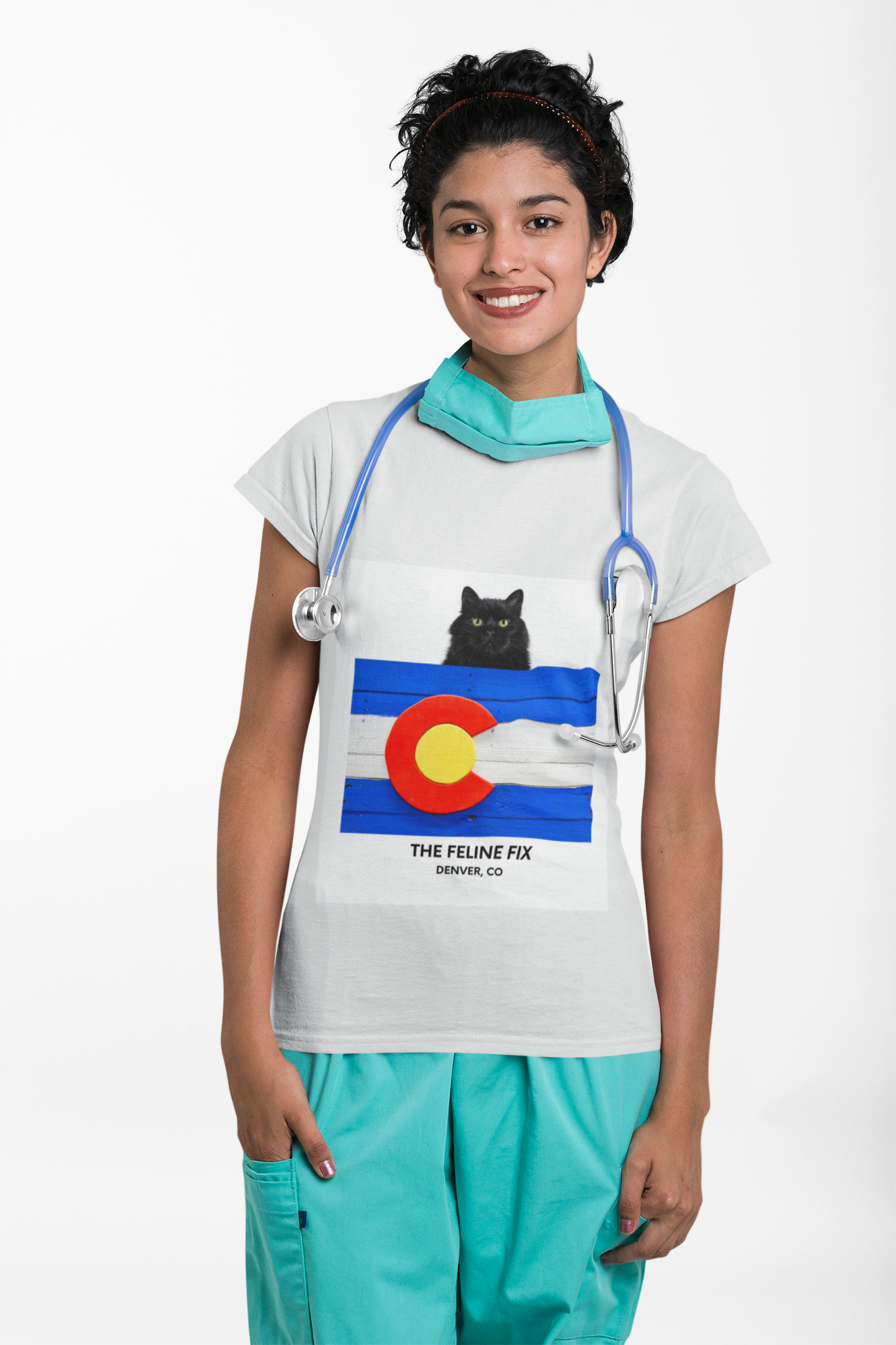 Colorado Cat Lover Tee product thumbnail image