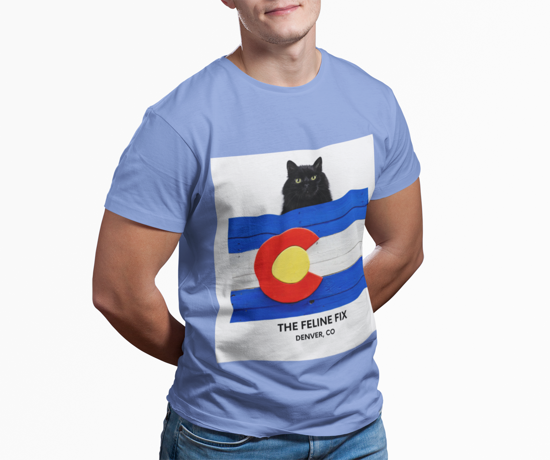 Colorado Cat Lover Tee product thumbnail image