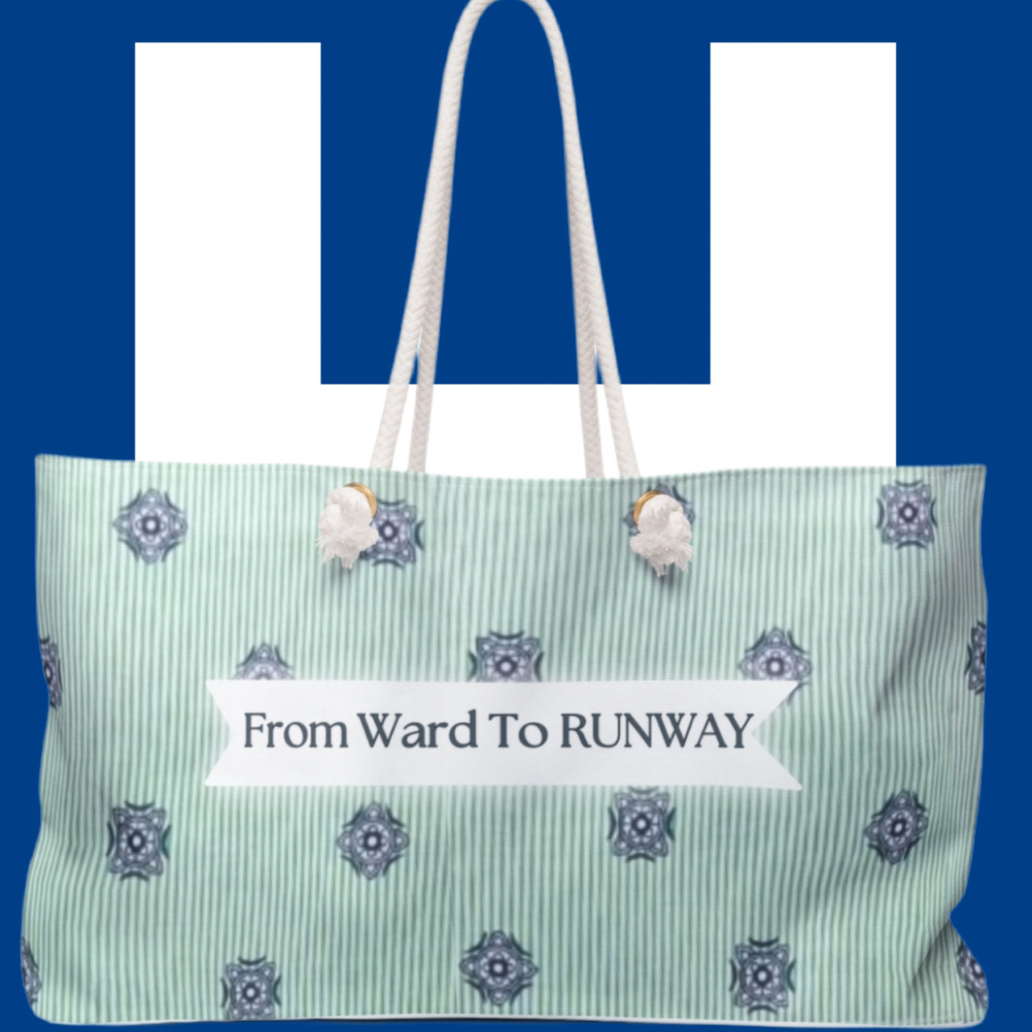 My Hospital Weekender Bag, Overnight Bag, Vacation Tote. product thumbnail image My Hospital Weekender Bag, Overnight Bag, Vacation Tote. product thumbnail image