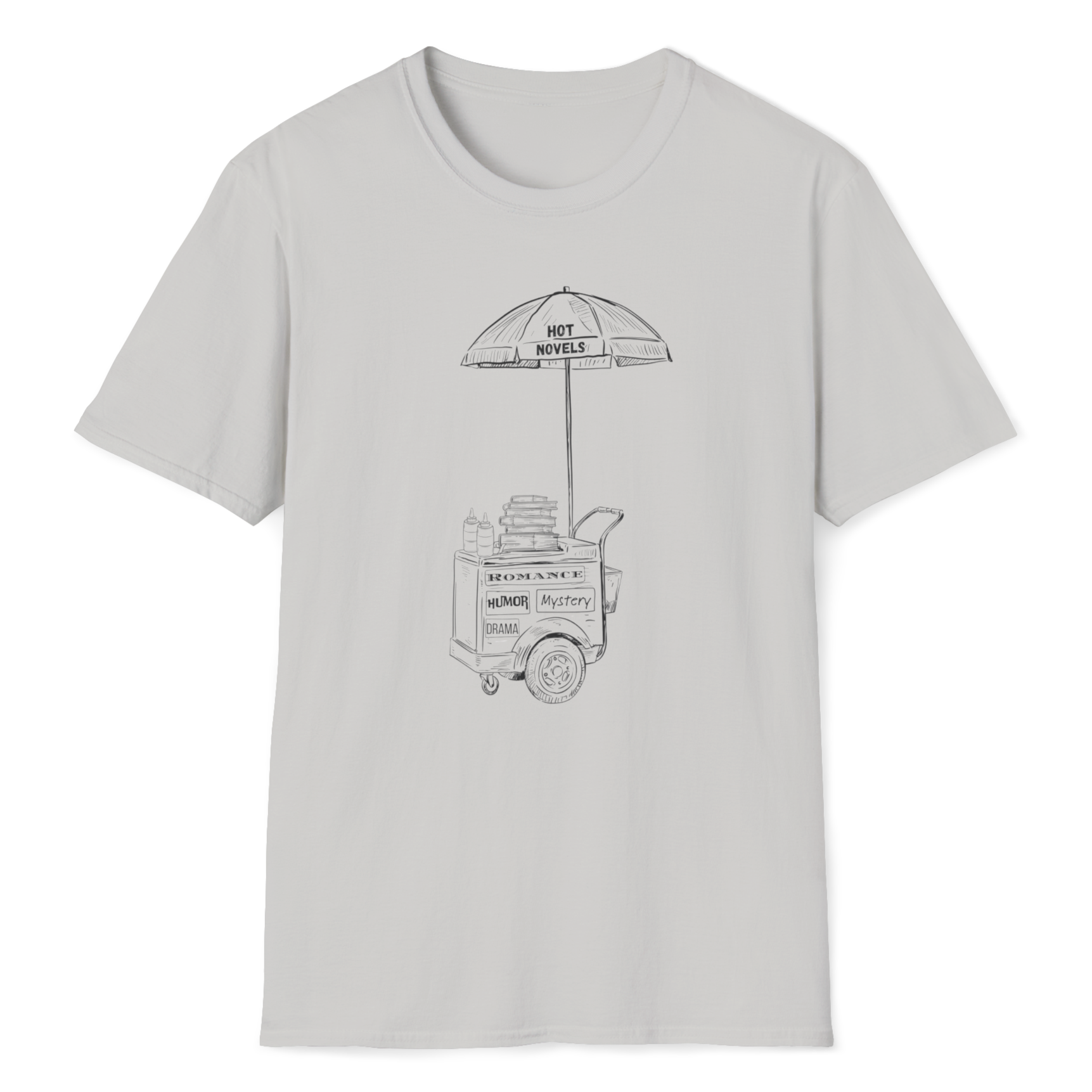 Hot Novels Stand Graphic T-Shirt