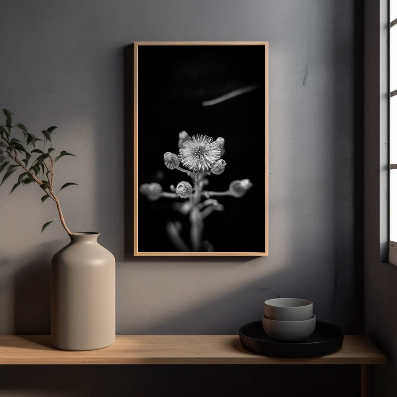 Minimalist Black and White Fine Art Print, Modern Home Decor, Botanical Wall Art, Unique Gift for Art Lovers, Framed Art Prints Minimalist Black and White Fine Art Print, Modern Home Decor, Botanical Wall Art, Unique Gift for Art Lovers, Framed Art Prints