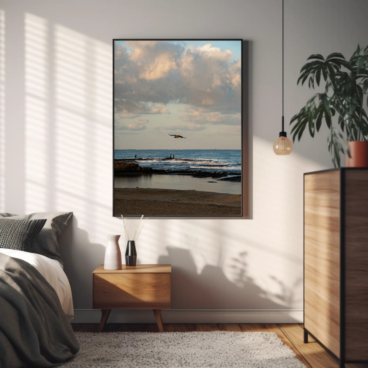 Elegant Coastal Fine Art Print with Passepartout Frame, Ocean Wall Decor, Seascape Artwork, Beach House Gift, Home Decor product thumbnail image Elegant Coastal Fine Art Print with Passepartout Frame, Ocean Wall Decor, Seascape Artwork, Beach House Gift, Home Decor product thumbnail image