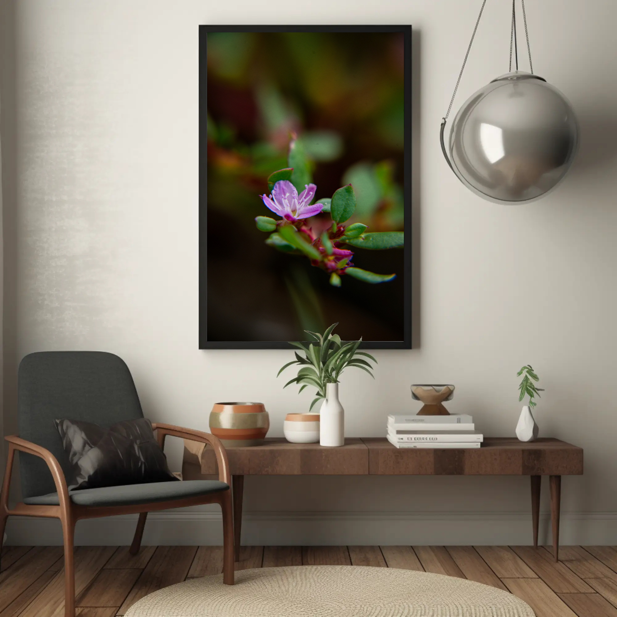 Floral Art Print, Framed Botanical Decor, Wall Art for Home, Eco-Friendly Gift, Nature-Inspired Print, Modern Interior Decoration product thumbnail image Floral Art Print, Framed Botanical Decor, Wall Art for Home, Eco-Friendly Gift, Nature-Inspired Print, Modern Interior Decoration product thumbnail image