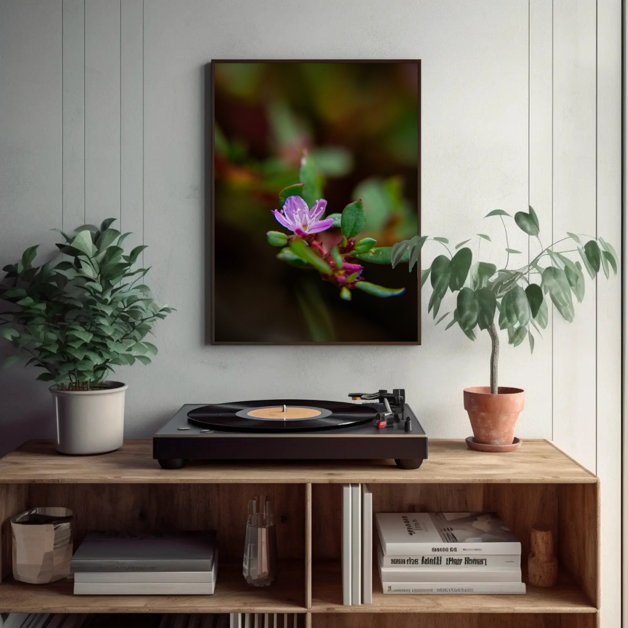 Floral Art Print, Framed Botanical Decor, Wall Art for Home, Eco-Friendly Gift, Nature-Inspired Print, Modern Interior Decoration product thumbnail image Floral Art Print, Framed Botanical Decor, Wall Art for Home, Eco-Friendly Gift, Nature-Inspired Print, Modern Interior Decoration product thumbnail image