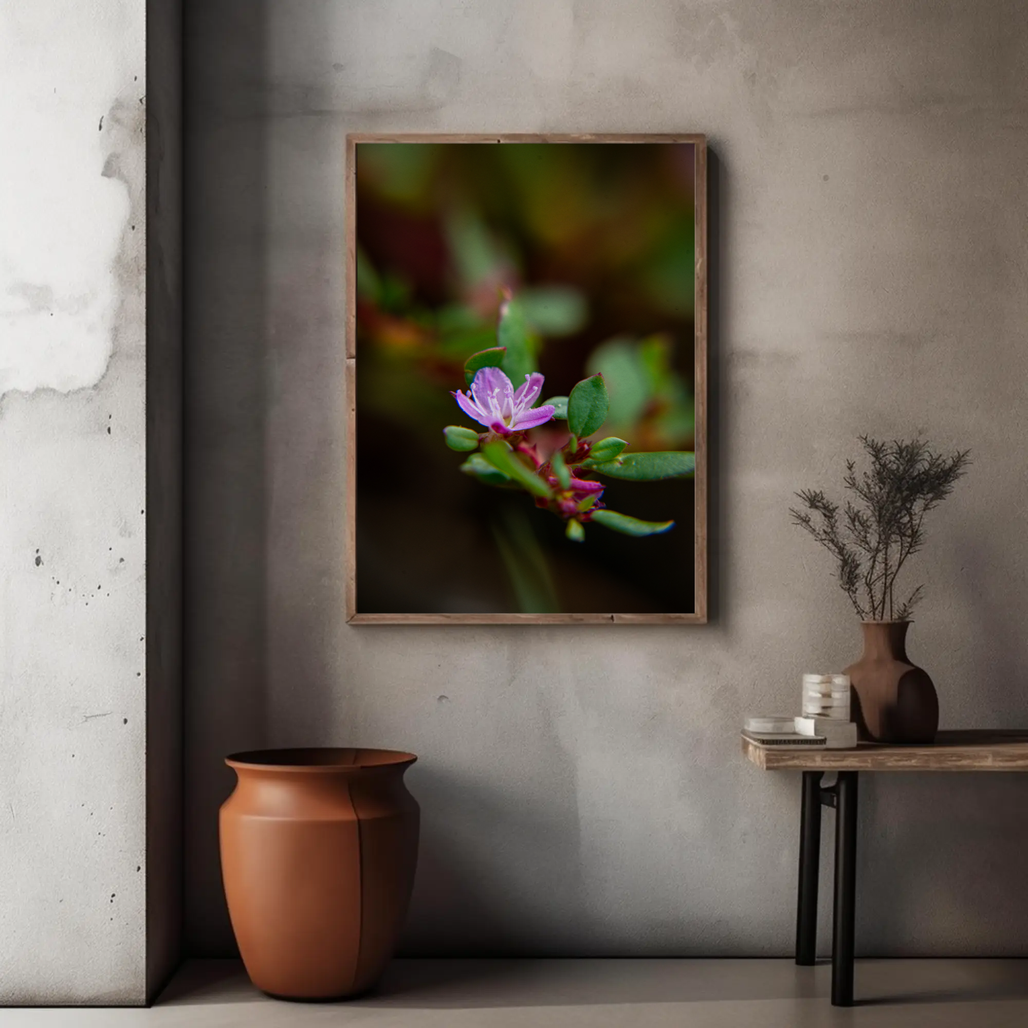 Floral Art Print, Framed Botanical Decor, Wall Art for Home, Eco-Friendly Gift, Nature-Inspired Print, Modern Interior Decoration product thumbnail image Floral Art Print, Framed Botanical Decor, Wall Art for Home, Eco-Friendly Gift, Nature-Inspired Print, Modern Interior Decoration product thumbnail image