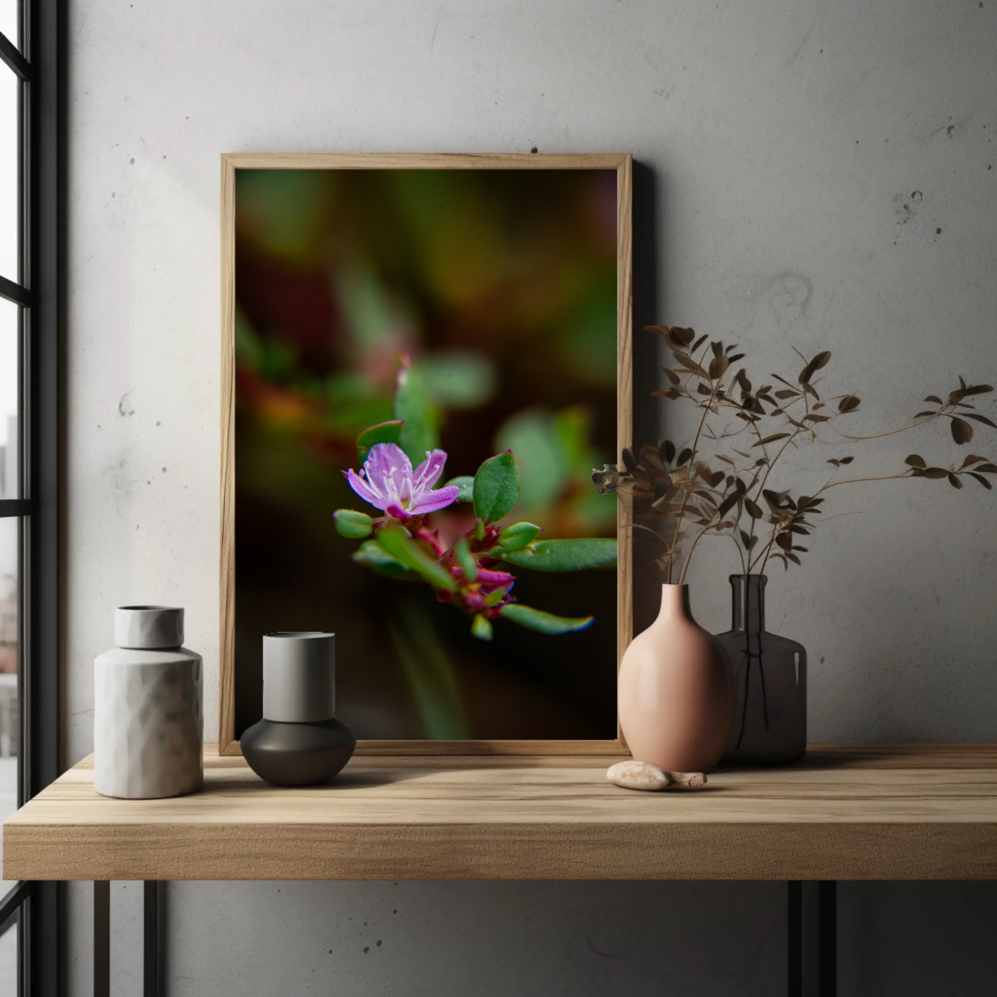 Floral Art Print, Framed Botanical Decor, Wall Art for Home, Eco-Friendly Gift, Nature-Inspired Print, Modern Interior Decoration product thumbnail image Floral Art Print, Framed Botanical Decor, Wall Art for Home, Eco-Friendly Gift, Nature-Inspired Print, Modern Interior Decoration product thumbnail image