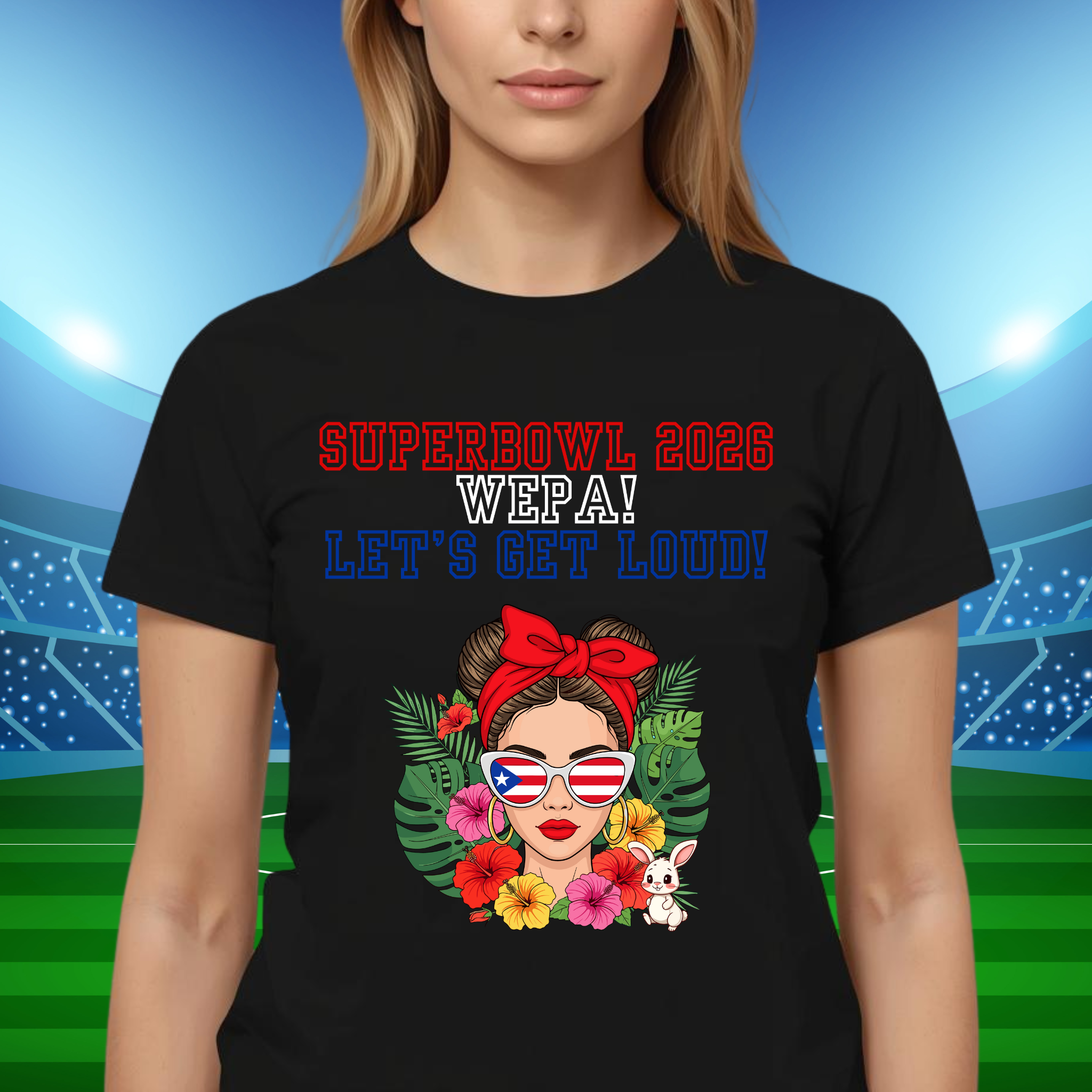Super Bowl Themed Unisex Jersey Tee, Super Bowl 2026: Boricua & Loud Football Fan Shirt, Game Day Apparel, Sports Gift, Casual Tee product thumbnail image Super Bowl Themed Unisex Jersey Tee, Super Bowl 2026: Boricua & Loud Football Fan Shirt, Game Day Apparel, Sports Gift, Casual Tee product thumbnail image