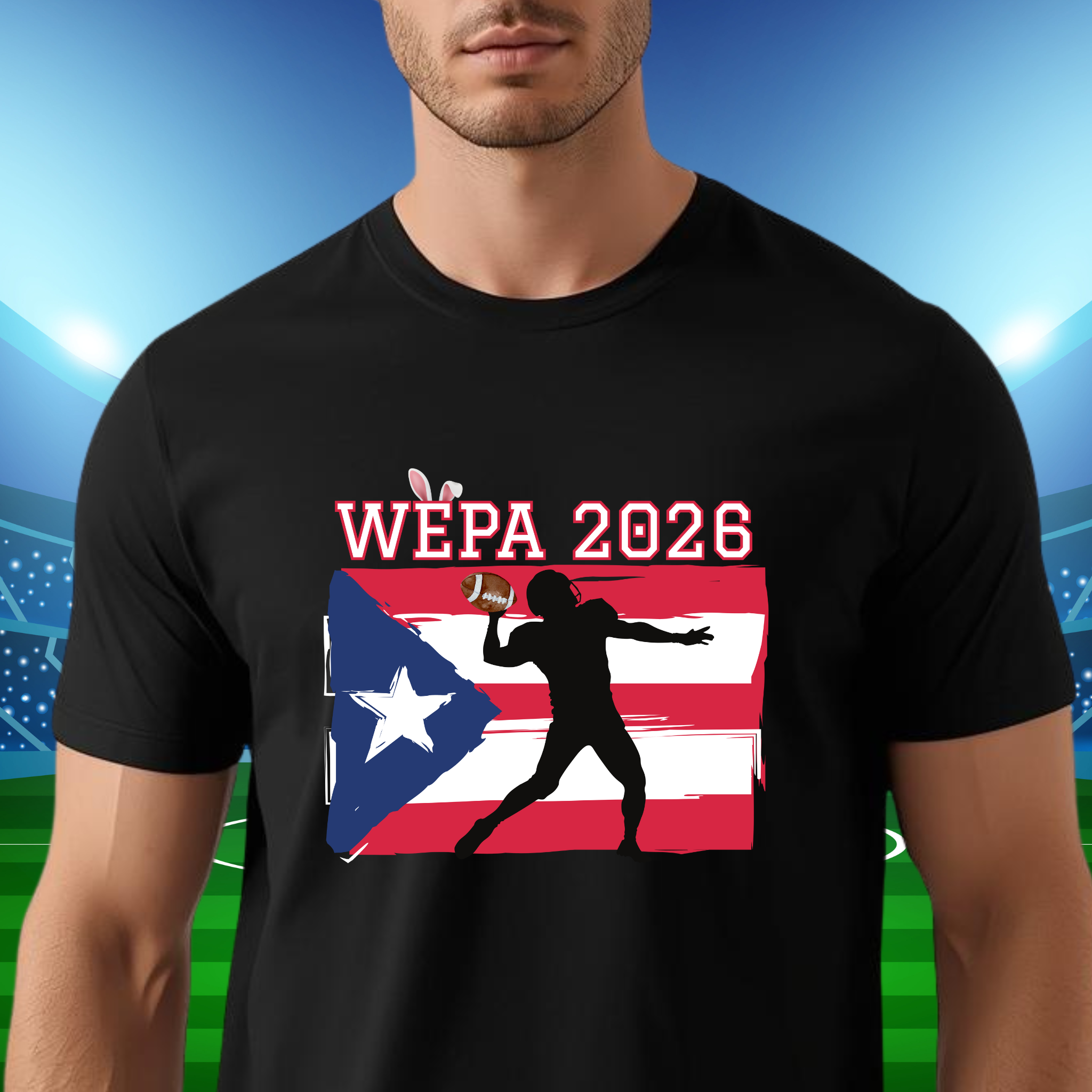 Super Bowl Themed Unisex Jersey Tee, Super Bowl 2026: Football Fan Shirt, Game Day Apparel, Sports Gift, Casual Tee product thumbnail image Super Bowl Themed Unisex Jersey Tee, Super Bowl 2026: Football Fan Shirt, Game Day Apparel, Sports Gift, Casual Tee product thumbnail image