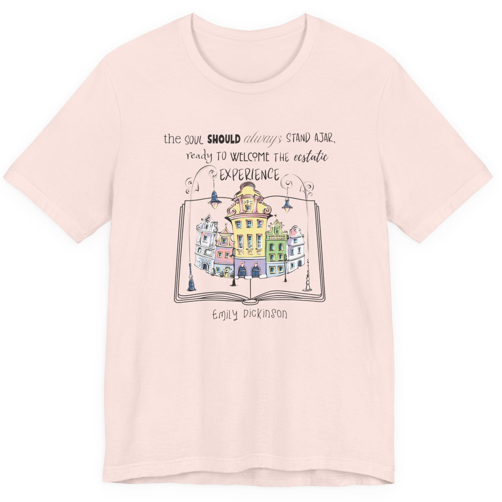 Emily Dickinson Quote Unisex Graphic Tee product thumbnail image Emily Dickinson Quote Unisex Graphic Tee product thumbnail image