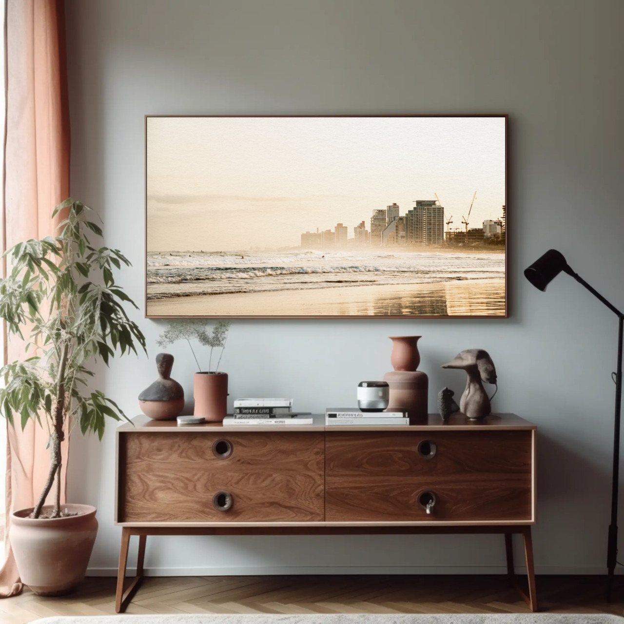 Elegant Beachscape Fine Art Prints, Coastal Decor, Wall Art, Home Aesthetics, Gift for Ocean Lovers, Minimalist Design, Framed Prints product thumbnail image Elegant Beachscape Fine Art Prints, Coastal Decor, Wall Art, Home Aesthetics, Gift for Ocean Lovers, Minimalist Design, Framed Prints product thumbnail image