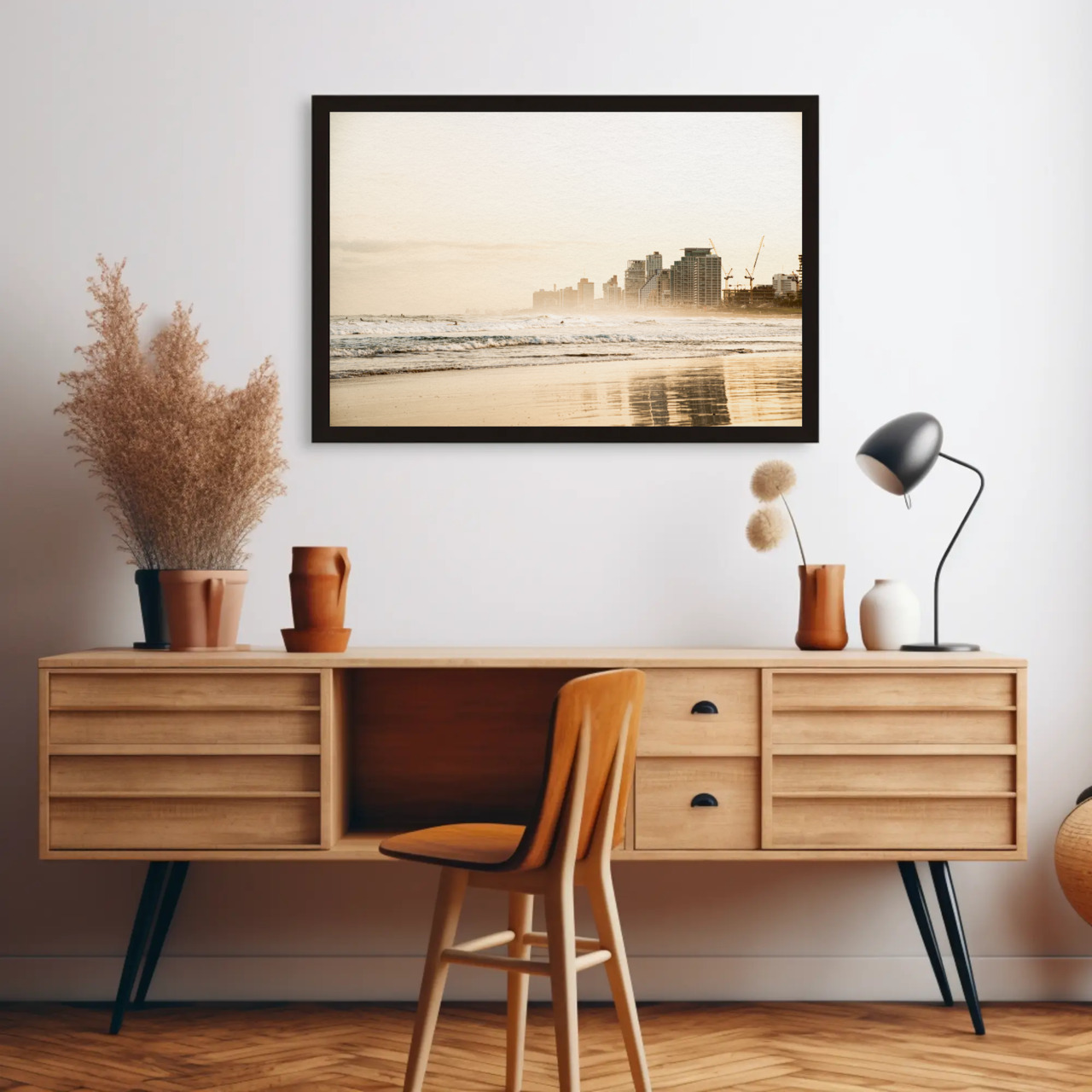 Elegant Beachscape Fine Art Prints, Coastal Decor, Wall Art, Home Aesthetics, Gift for Ocean Lovers, Minimalist Design, Framed Prints product thumbnail image Elegant Beachscape Fine Art Prints, Coastal Decor, Wall Art, Home Aesthetics, Gift for Ocean Lovers, Minimalist Design, Framed Prints product thumbnail image