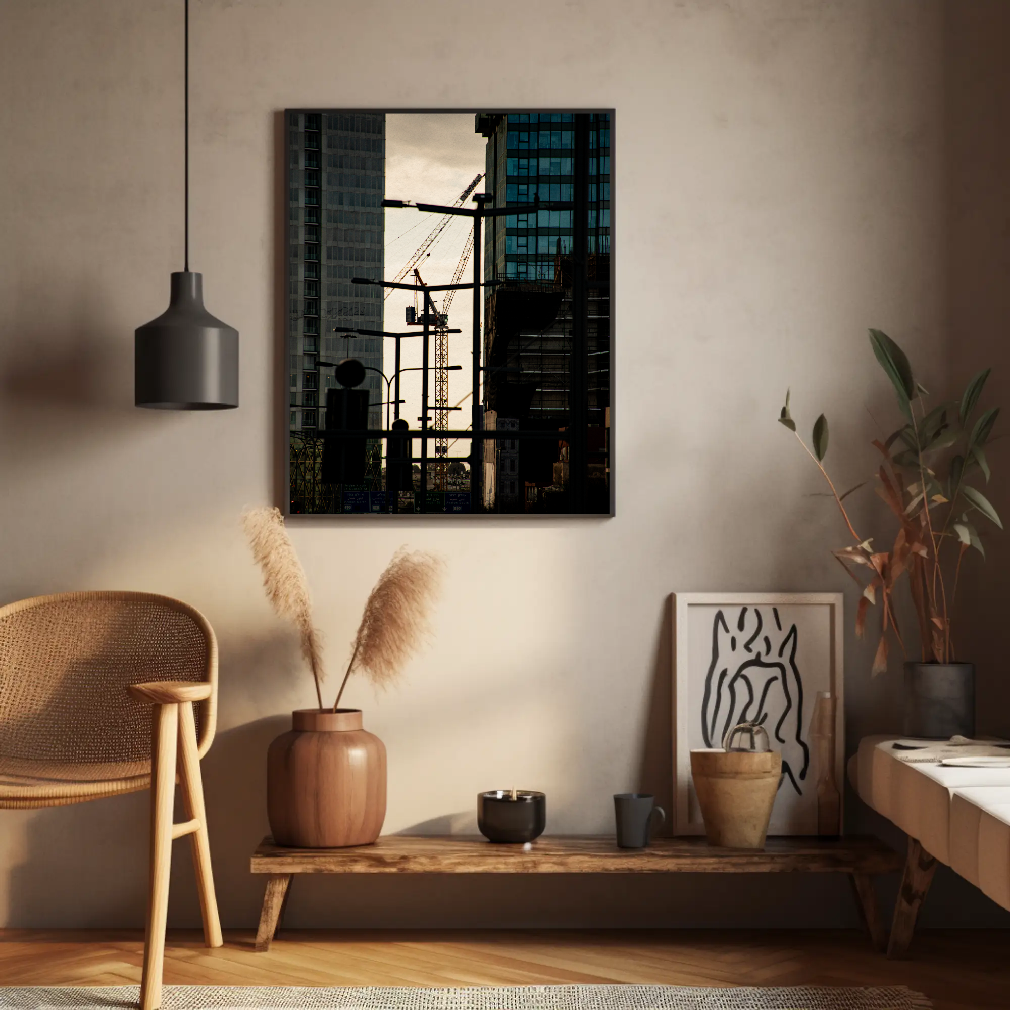 Urban Construction Fine Art Print, Modern Wall Decor, Cityscape Artwork, Contemporary Home Decor, Gift for Architects, Office Wall Art product thumbnail image Urban Construction Fine Art Print, Modern Wall Decor, Cityscape Artwork, Contemporary Home Decor, Gift for Architects, Office Wall Art product thumbnail image